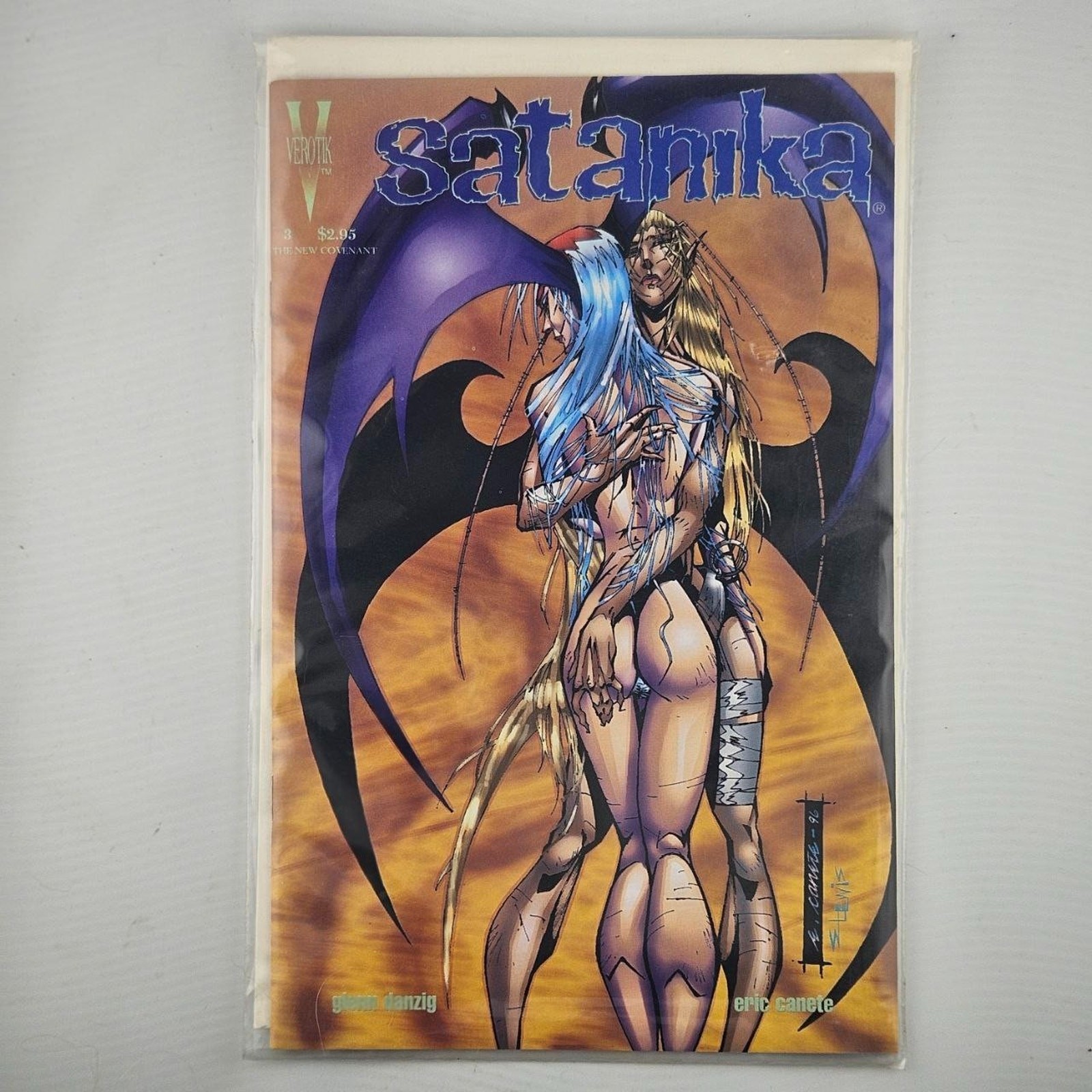 Satanika #3 Verotik Glenn Danzig Horror Comic 1996 Mature Readers