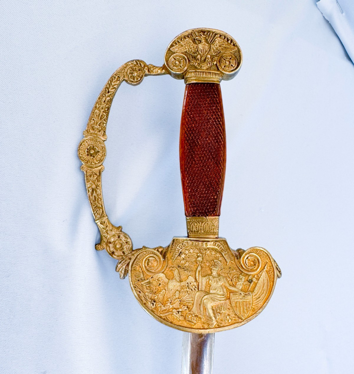 1830 U.S. America Officer Epee Sword Ebony Grip Battle War Andrew Jackson 1830 U.S. America Officer Epee Sword Ebony Grip Battle War Andrew Jackson
