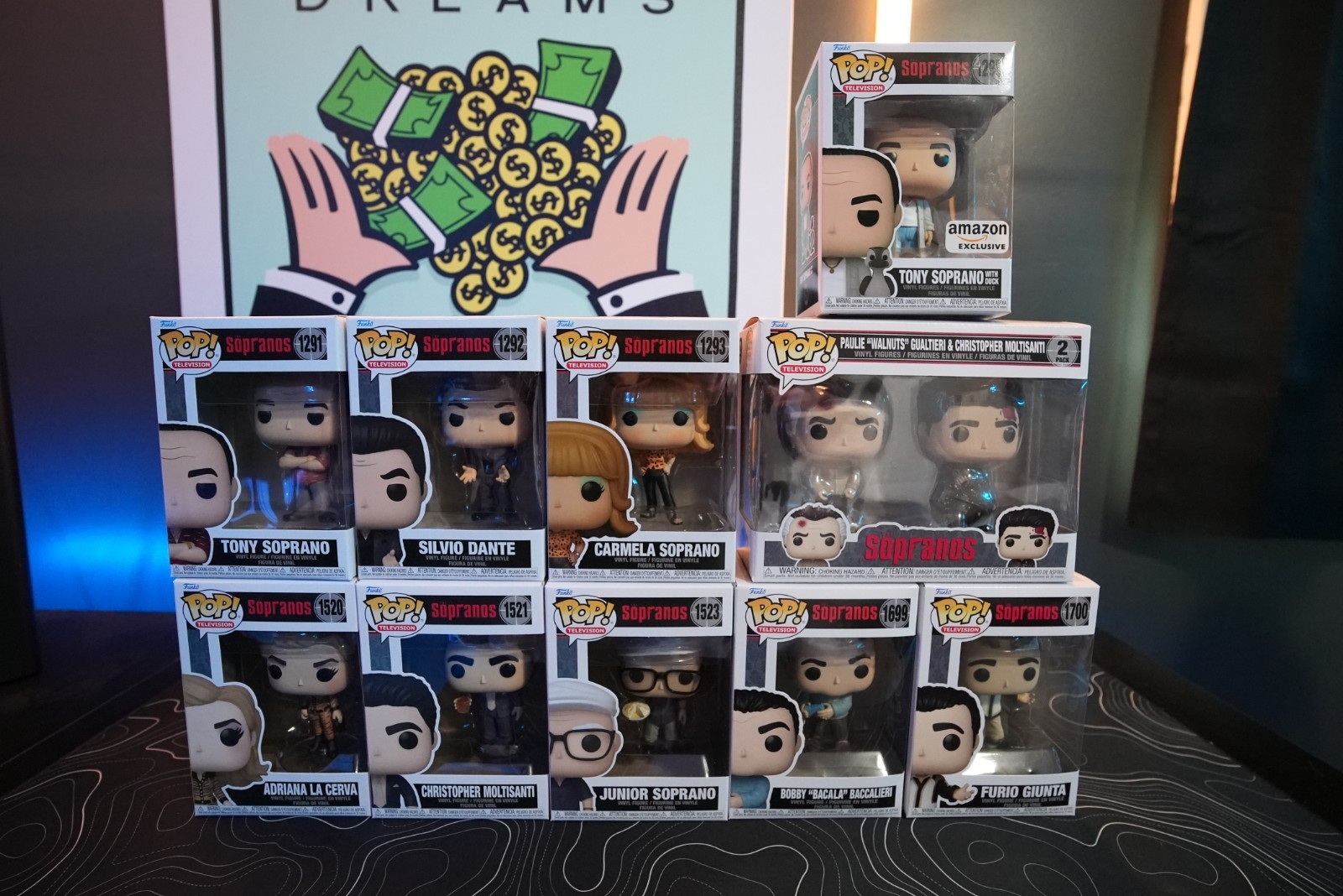 The Sopranos Funko POP Vinyl Lot of 10 MINT