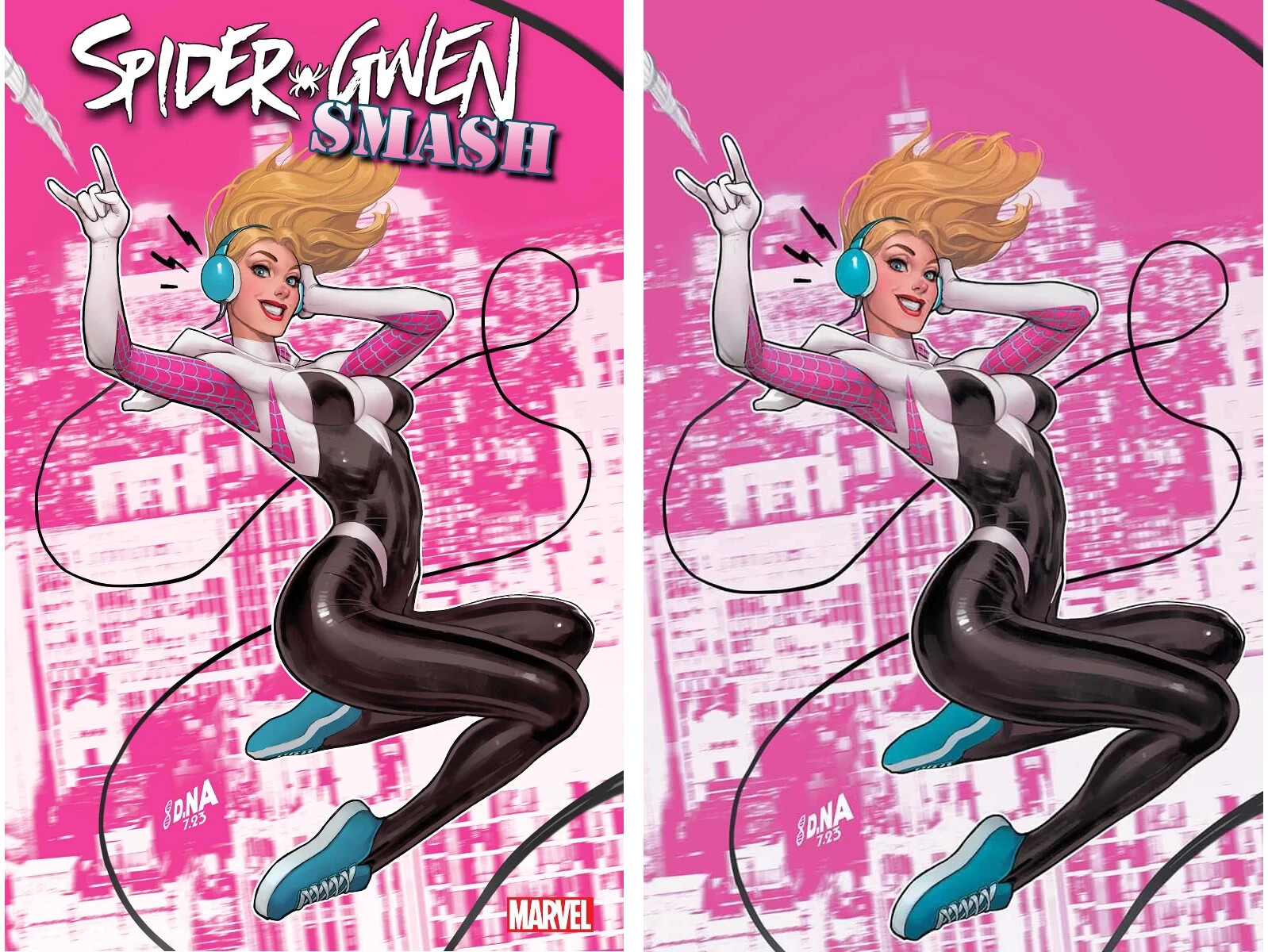 SPIDER-GWEN: SMASH #1 (DAVID NAKAYAMA EXCLUSIVE VIRGIN/TRADE VARIANT SET)