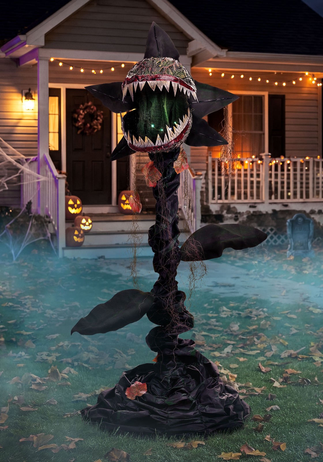 5FT Gnashroot the Carnivorous Plant Animatronic Decoration 5FT Gnashroot the Carnivorous Plant Animatronic Decoration