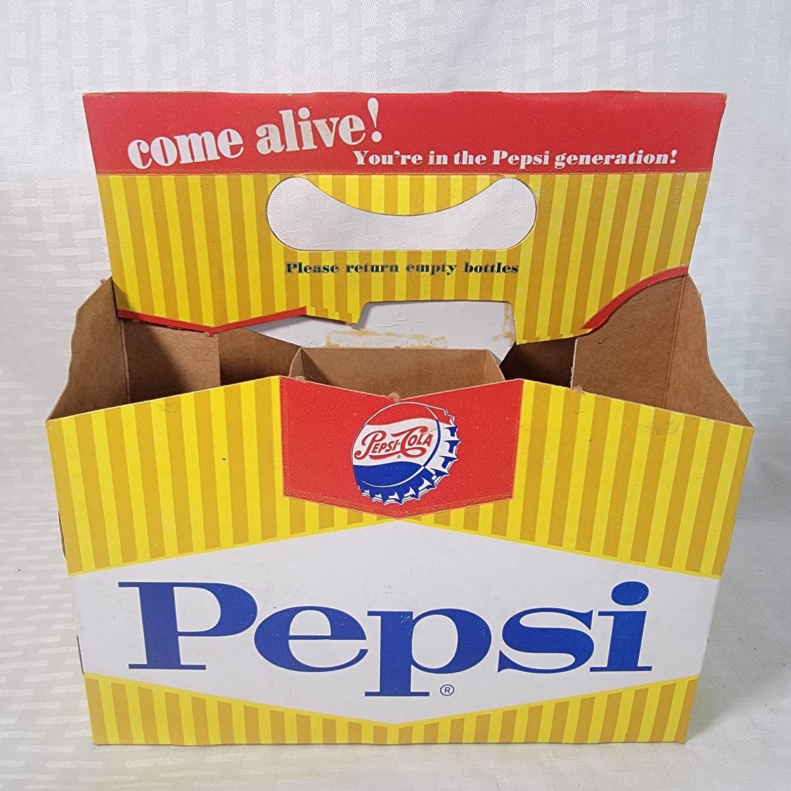 Vintage Pepsi Cardboard Carrier - \ Vintage Pepsi Cardboard Carrier - \
