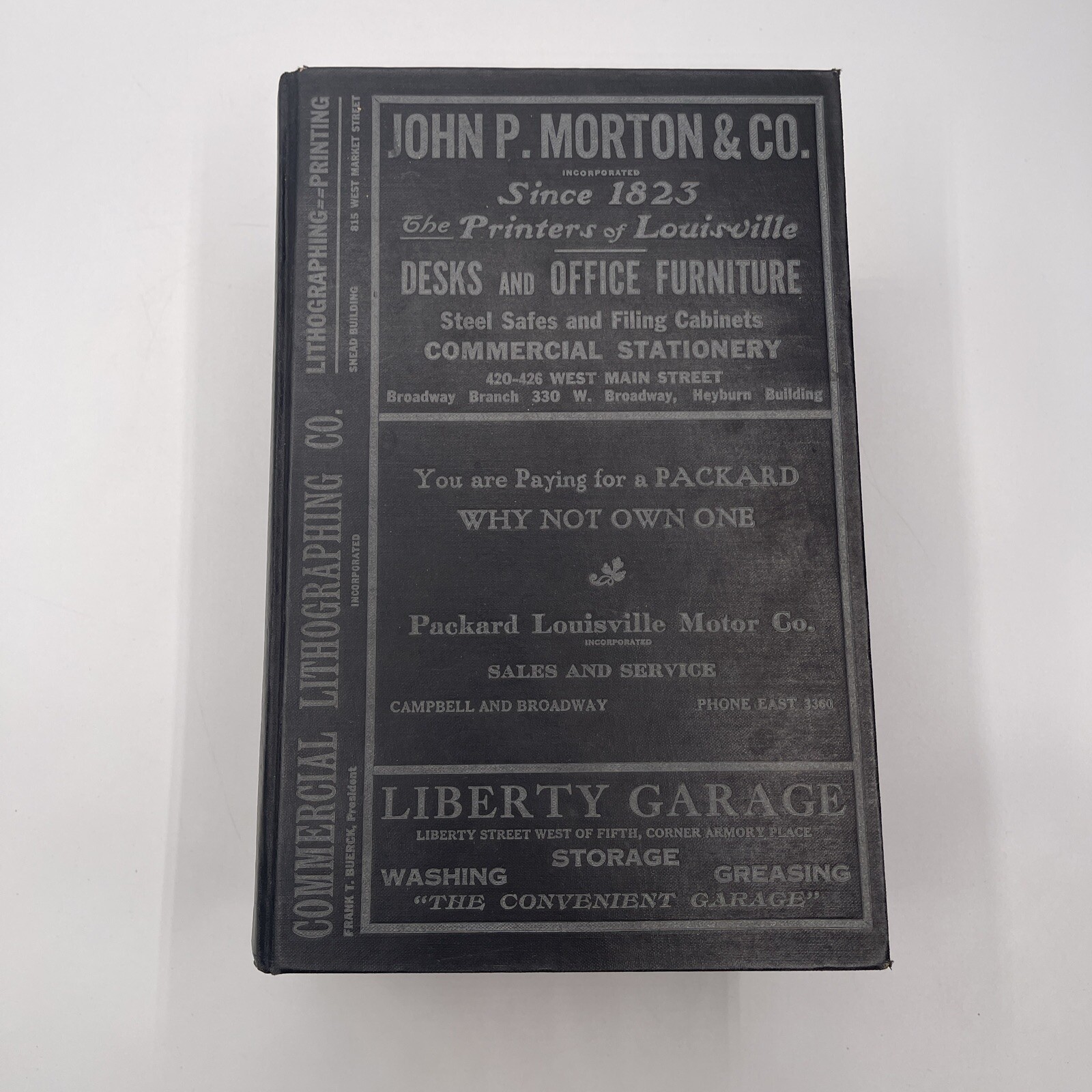 Caron’s Louisville Kentucky Telephone Directory 1931 Ads Massive Book Genealogy
