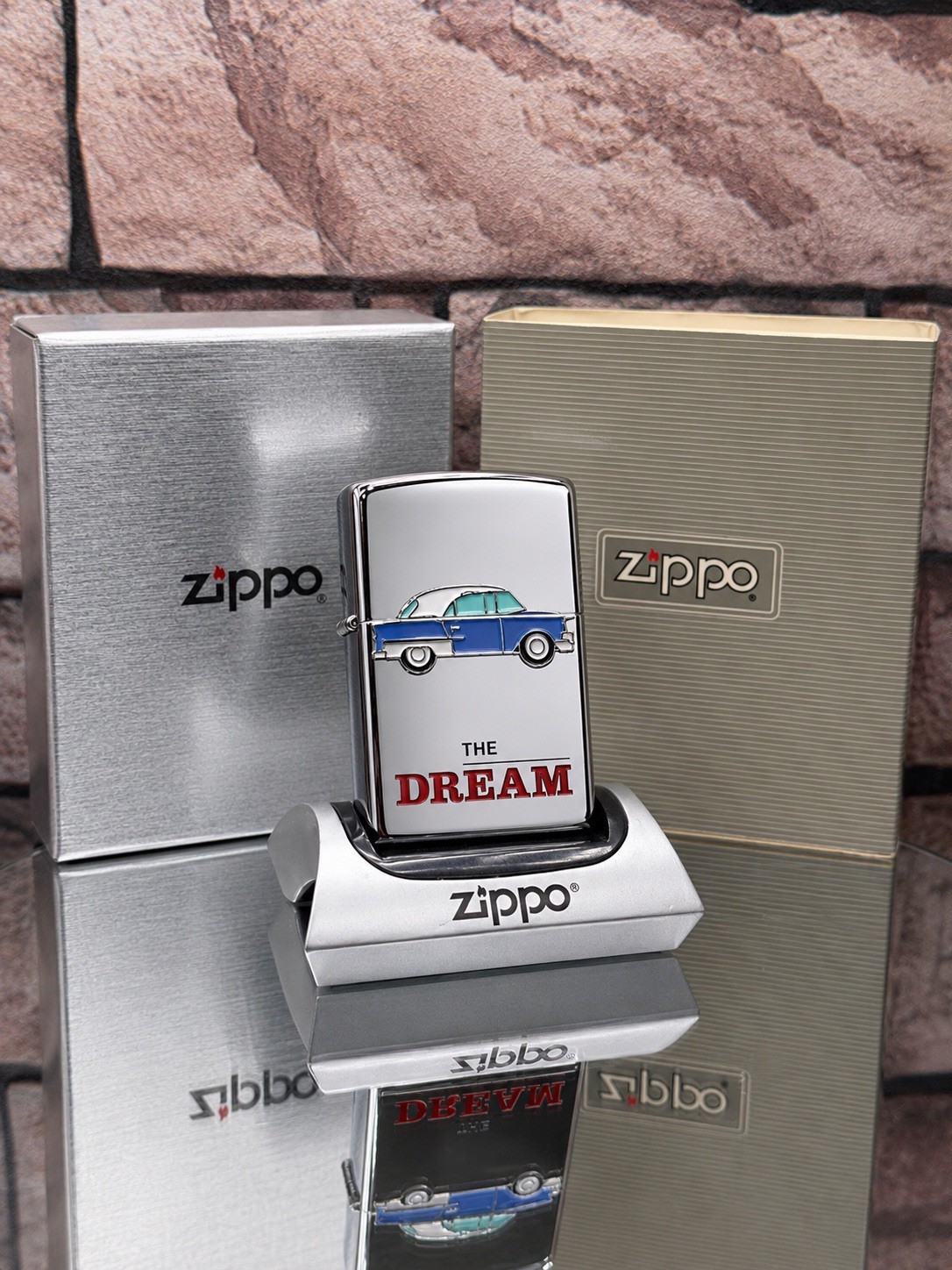 Zippo 1994 VINTAGE Dream Car New In Original Box Zippo 1994 VINTAGE Dream Car New In Original Box