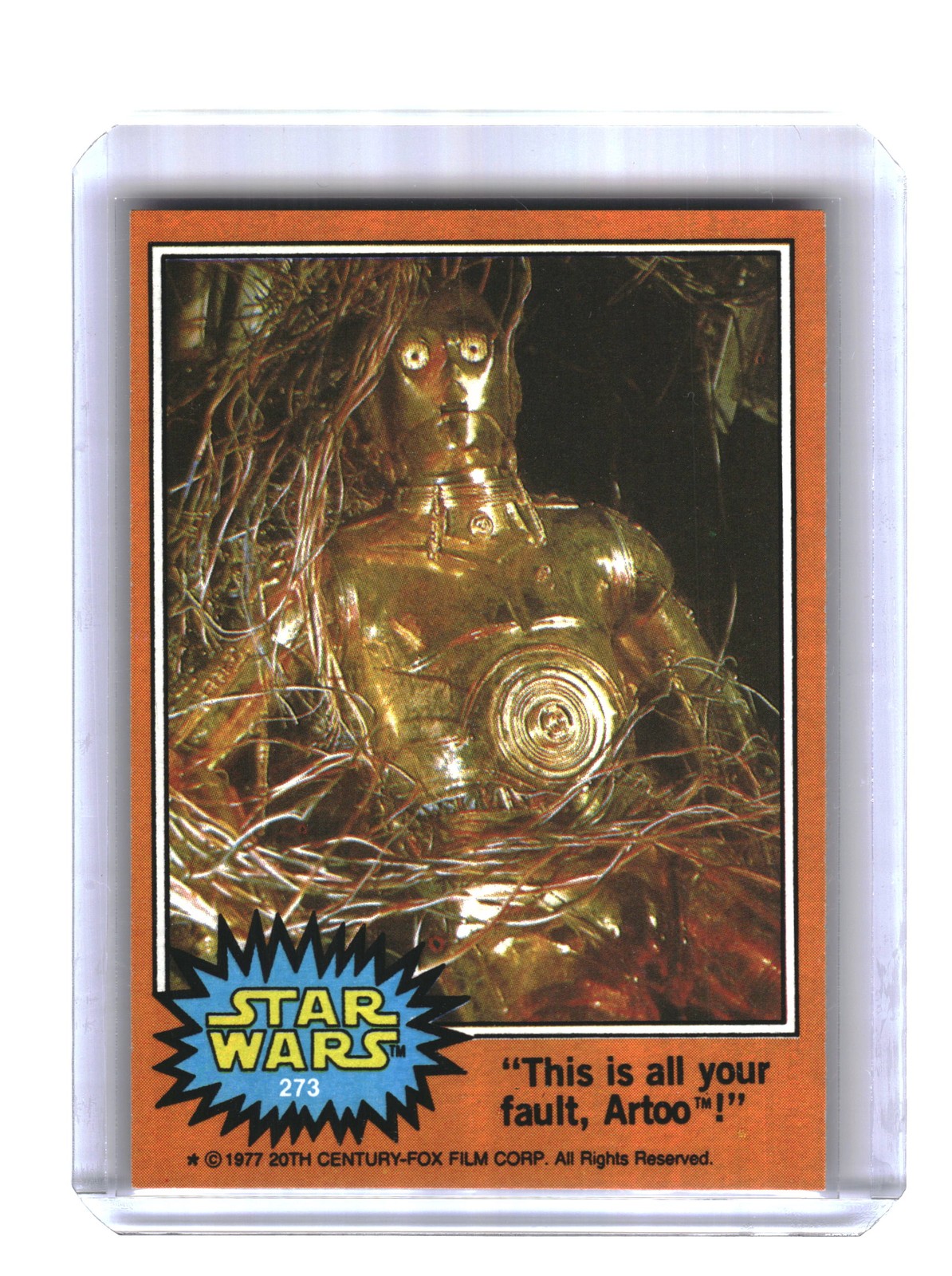 1977 Topps Star Wars #273 