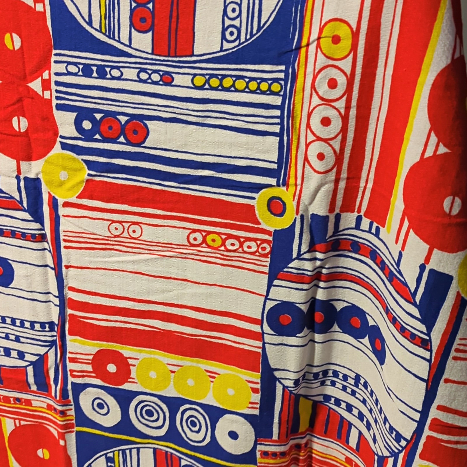 1971 Vintage - Marimekko Cotton Fabric - Designed By The Legendary Finnish Artis