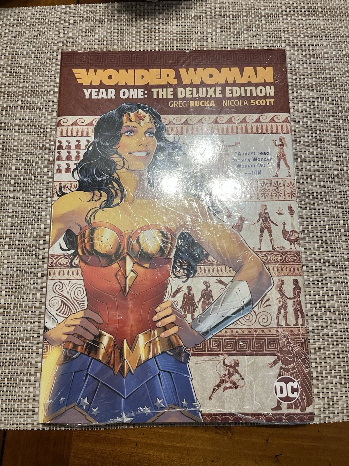 Wonder Woman: Year One: the Deluxe Edition DC Comics October 2019 Hardcover New Wonder Woman: Year One: the Deluxe Edition DC Comics October 2019 Hardcover New