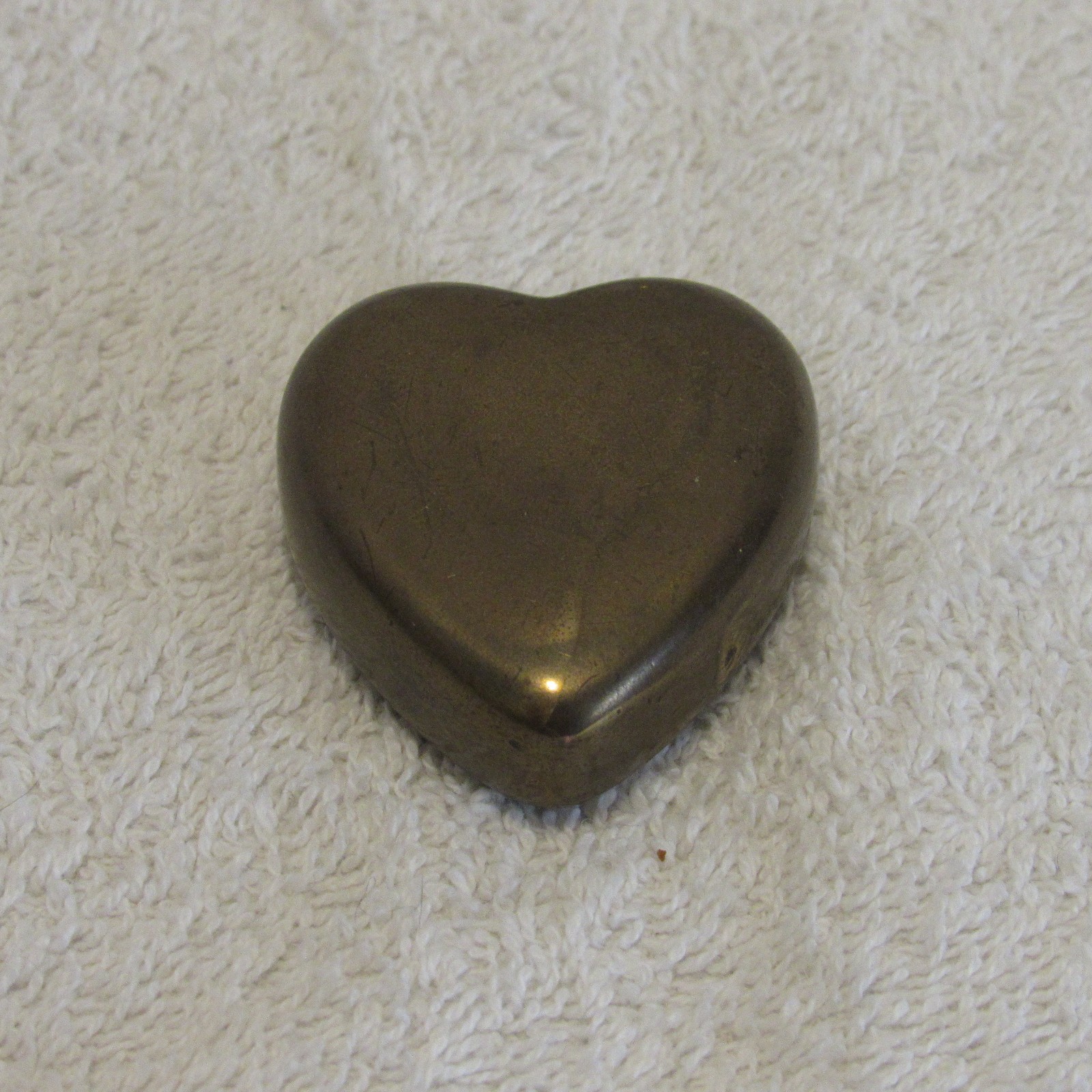 Vintage Solid Brass Heart Vintage Solid Brass Heart