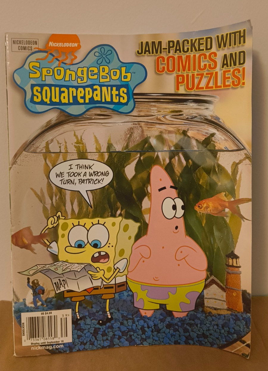 Nickelodeon Comics SpongeBob Special Summer 2004 (Invader Zim 1st Appearance)