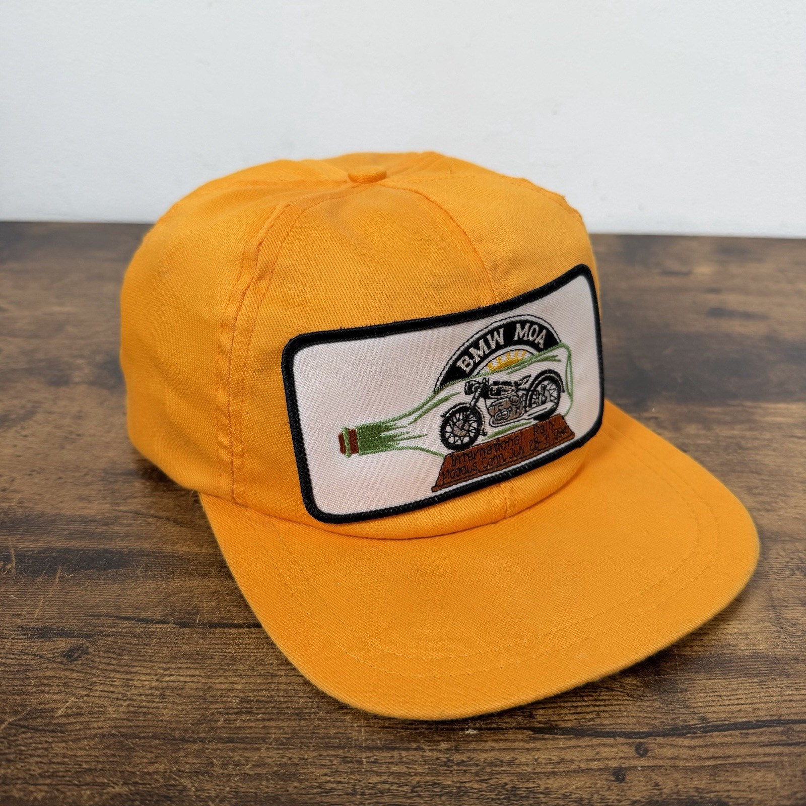 VTG BMW MOA Owners of America Baseball Hat | 1994 Bike Rally Moodus Connecticut VTG BMW MOA Owners of America Baseball Hat | 1994 Bike Rally Moodus Connecticut