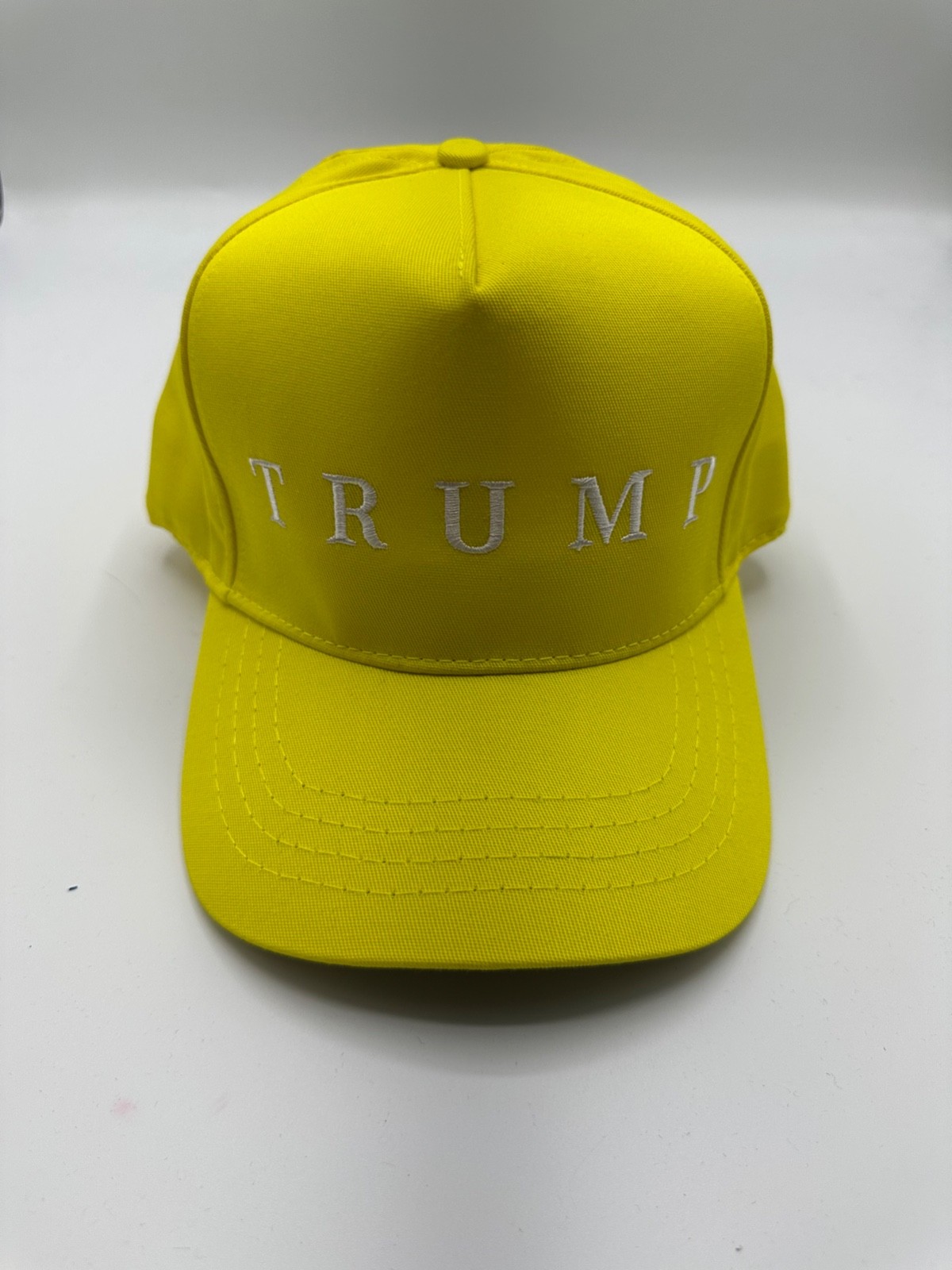 Official Cali Fame Donald Trump MAGA Yellow Snapback Hat Cap One Size Official Cali Fame Donald Trump MAGA Yellow Snapback Hat Cap One Size