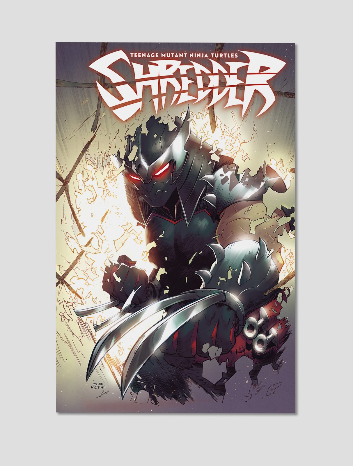 Shredder TMNT Villain Armored Ninja Premium Giclee Print Poster 11x17 Wall Art