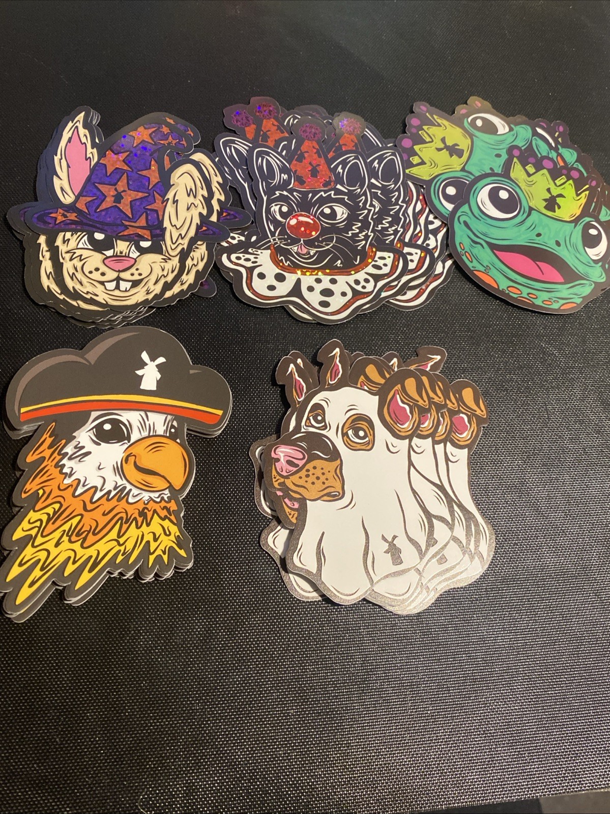 Dutch Bros Halloween Edition Complete 5 Sticker Set Oct 27, 26