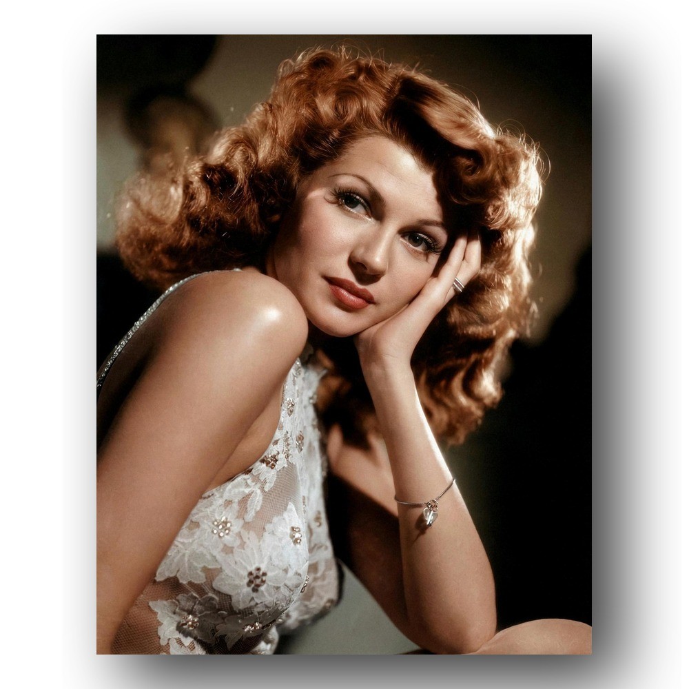 Rita Hayworth Photo 8x10 Portrait Classic Hollywood Film Star-83 Rita Hayworth Photo 8x10 Portrait Classic Hollywood Film Star-83