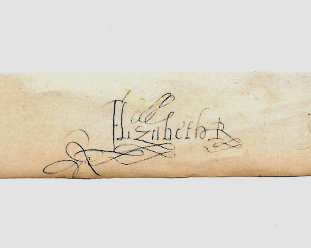 Queen Elizabeth I Autograph Reprint On 300 Year Old Paper Queen Elizabeth I Autograph Reprint On 300 Year Old Paper