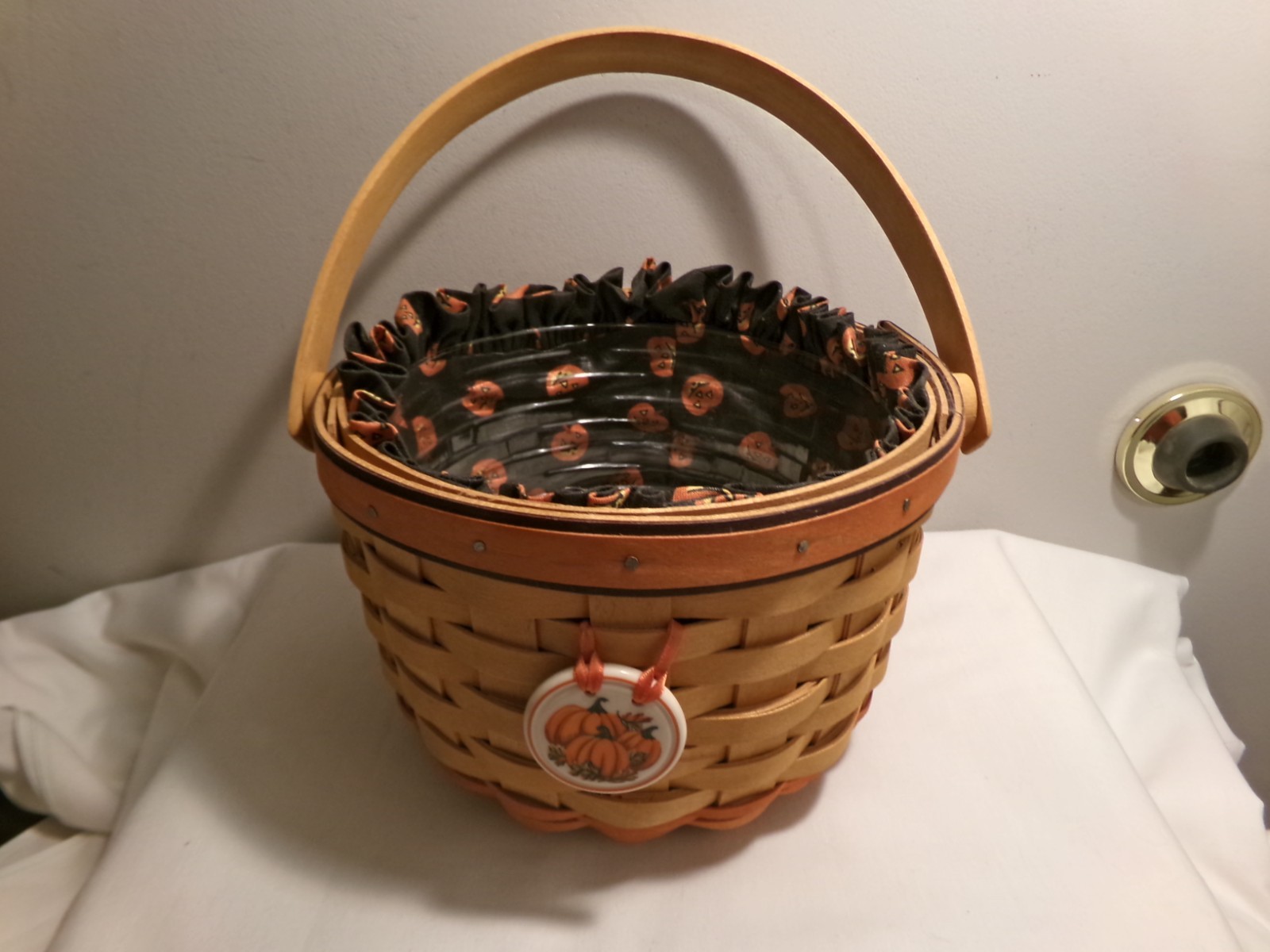 Longaberger 1996 Small Pumpkin Basket