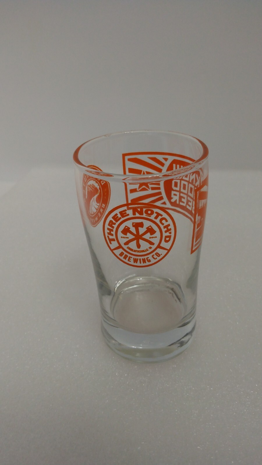 Three Notch\'d Brewing Co Deschutes Brewery Beer 4 Oz Drink Glass Barware