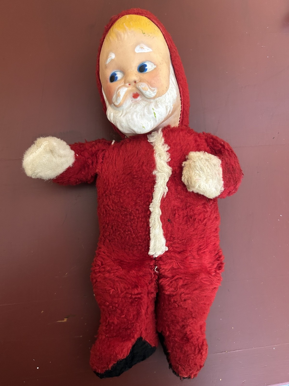 VINTAGE KNICKERBOCKER SANTA CLAUS CHRISTMAS PLUSH