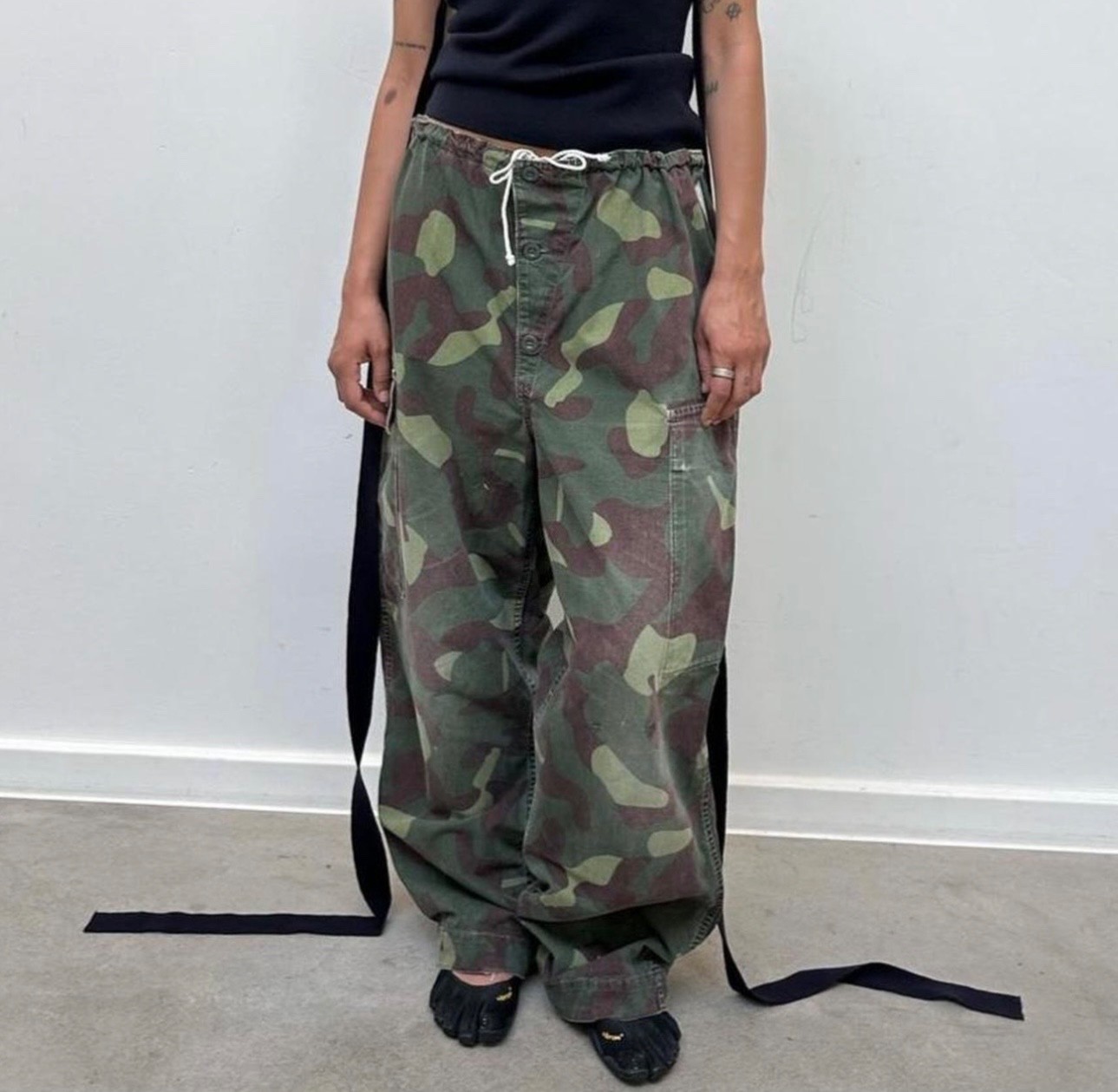Vintage Finnish Army M62 Reversible Camo Pants Trousers Snow Camo Vintage Finnish Army M62 Reversible Camo Pants Trousers Snow Camo