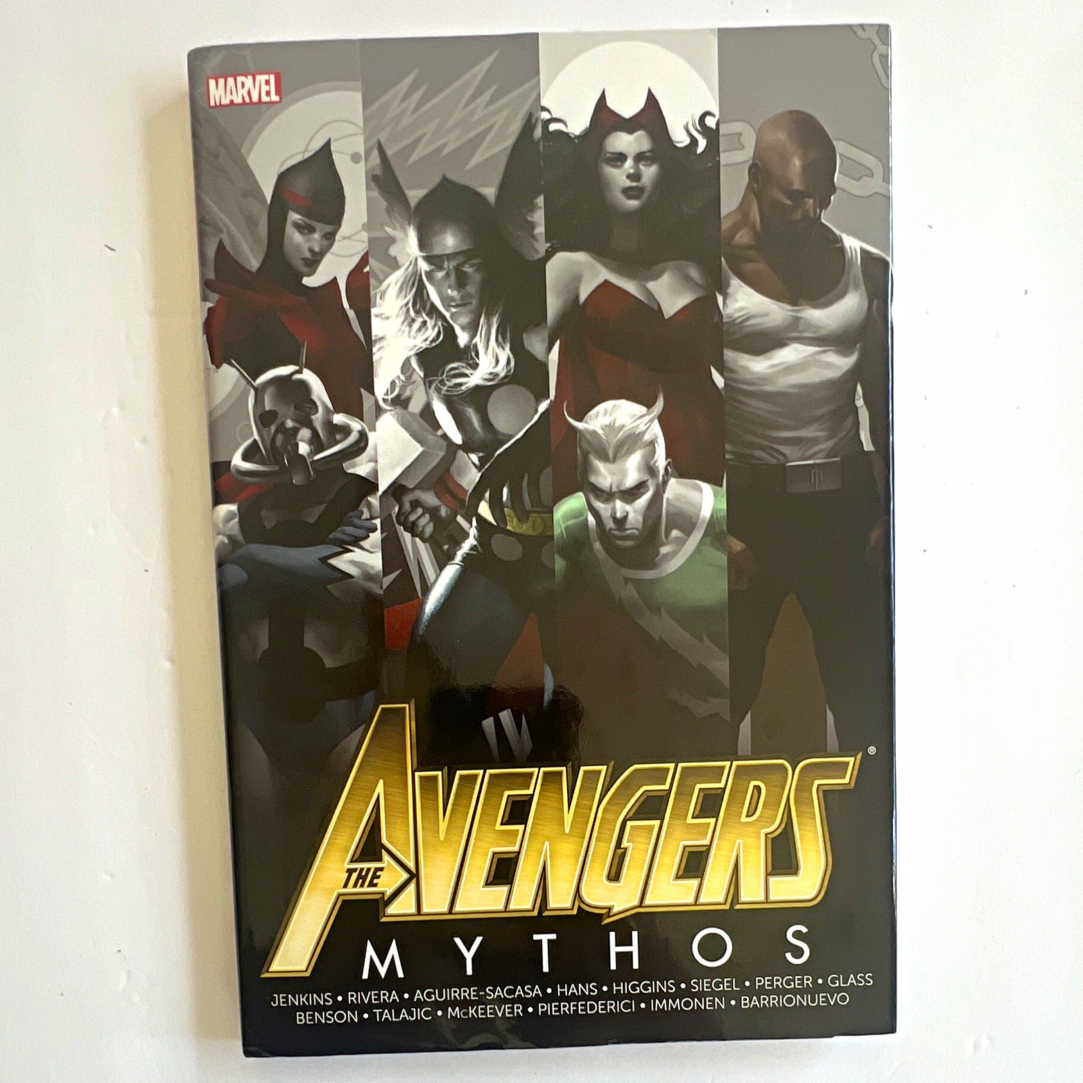 Marvel The Avengers: Mythos Hardcover Graphic Novel by Paul Jenkins