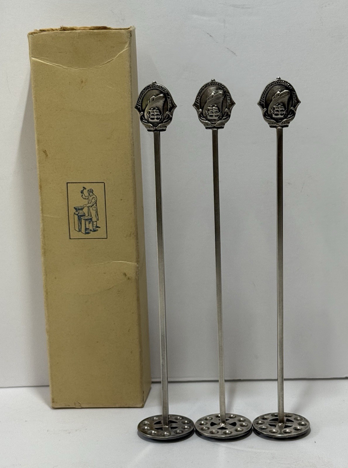 Vintage Holland America Line Cocktail Stirrers VERY RARE