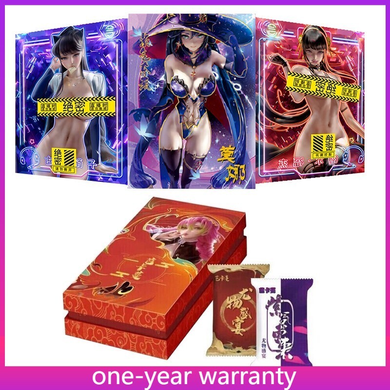 Goddess Feast 5 Premium Spicy HOLO Booster Box Anime Waifu Trading Card New Box Goddess Feast 5 Premium Spicy HOLO Booster Box Anime Waifu Trading Card New Box