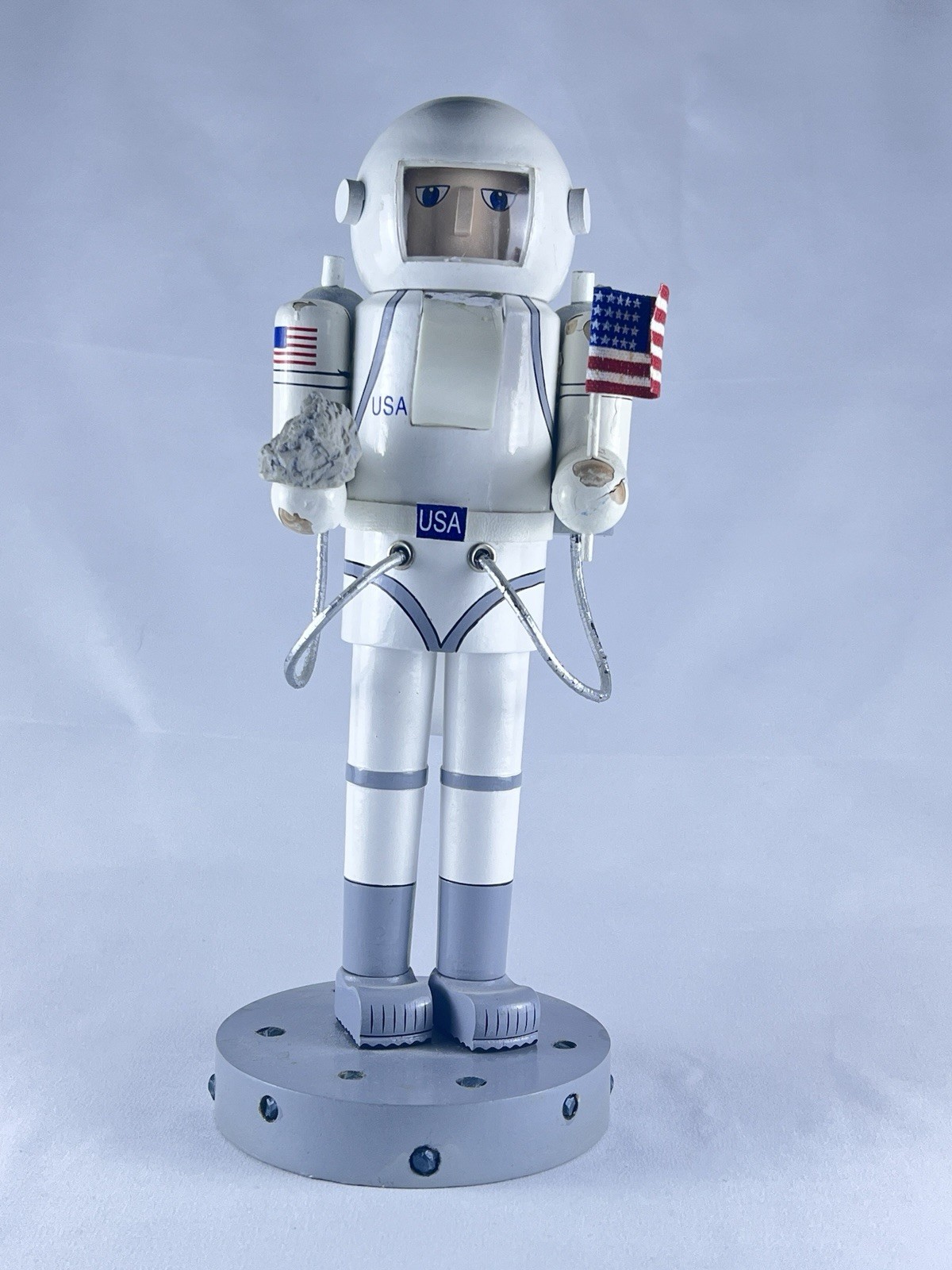 Rare Vintage Nutcracker Village Astronaut