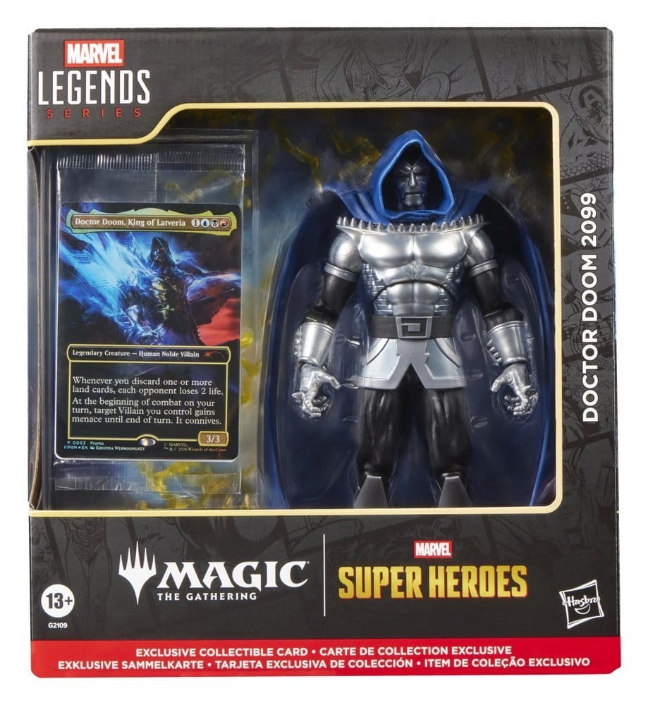 Dr. Doom 2099 Marvel Legends Series Magic: The Gathering Figure + Promo Exclusive