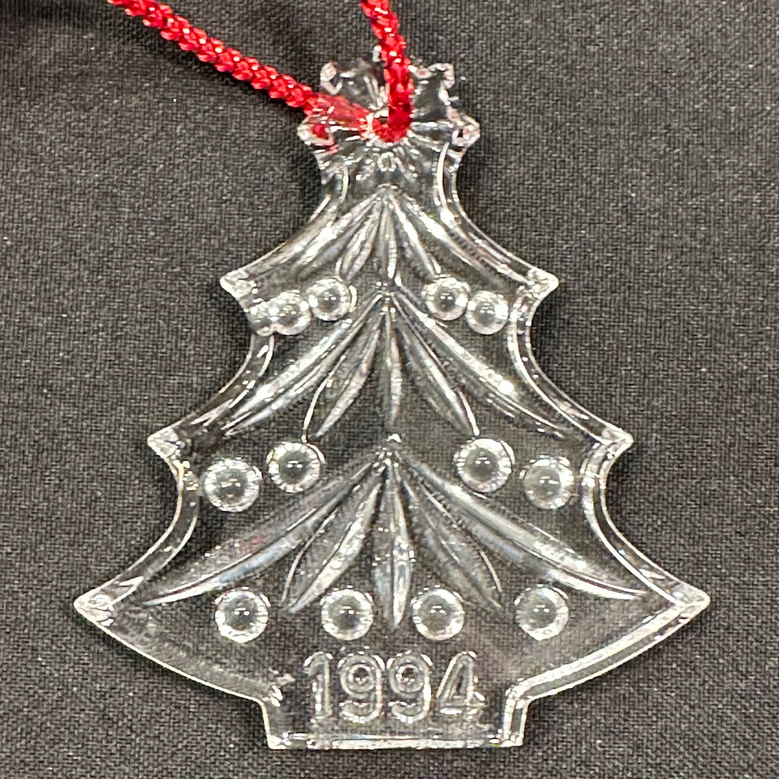 Waterford Crystal 1994 Christmas Memories Tree Ornament Ireland Waterford Crystal 1994 Christmas Memories Tree Ornament Ireland