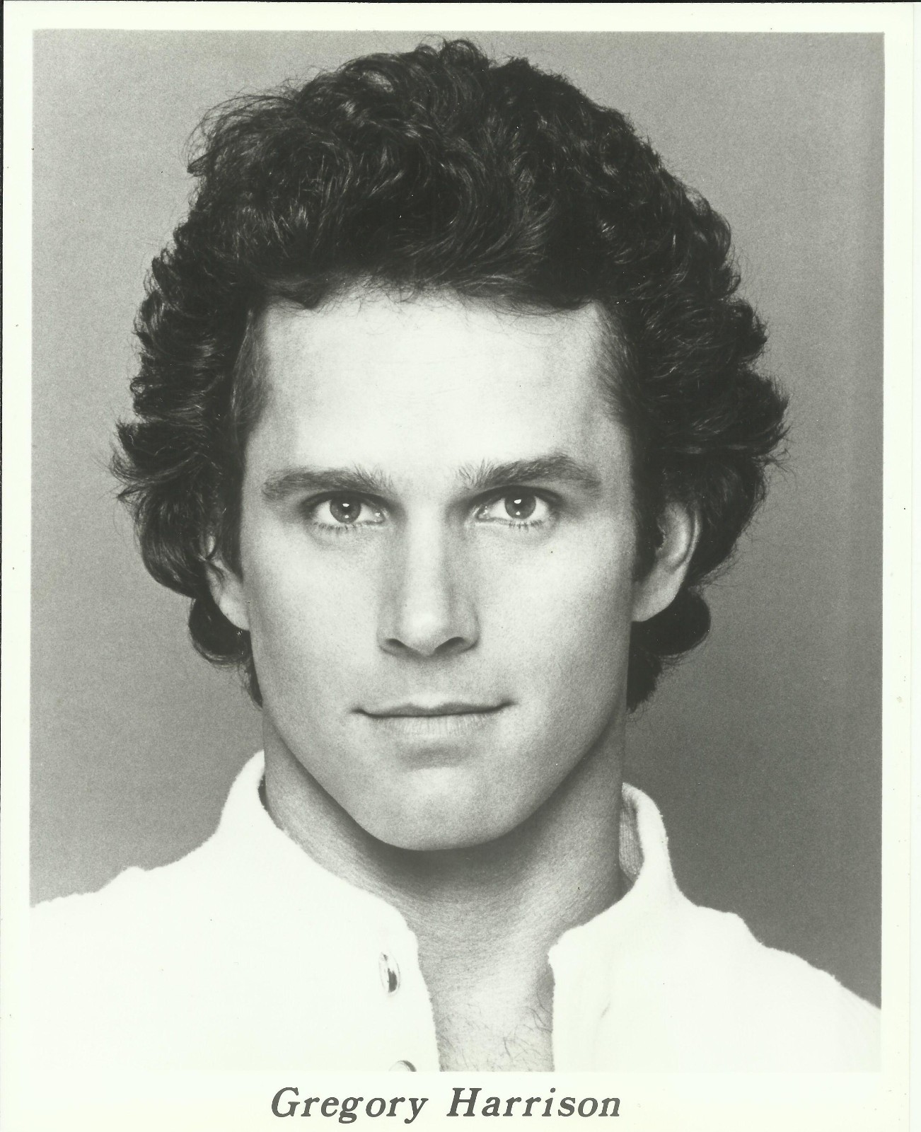 Original Vintage 1978 agency 8x10 (Jim Britt?) GREGORY HARRISON portrait EXC
