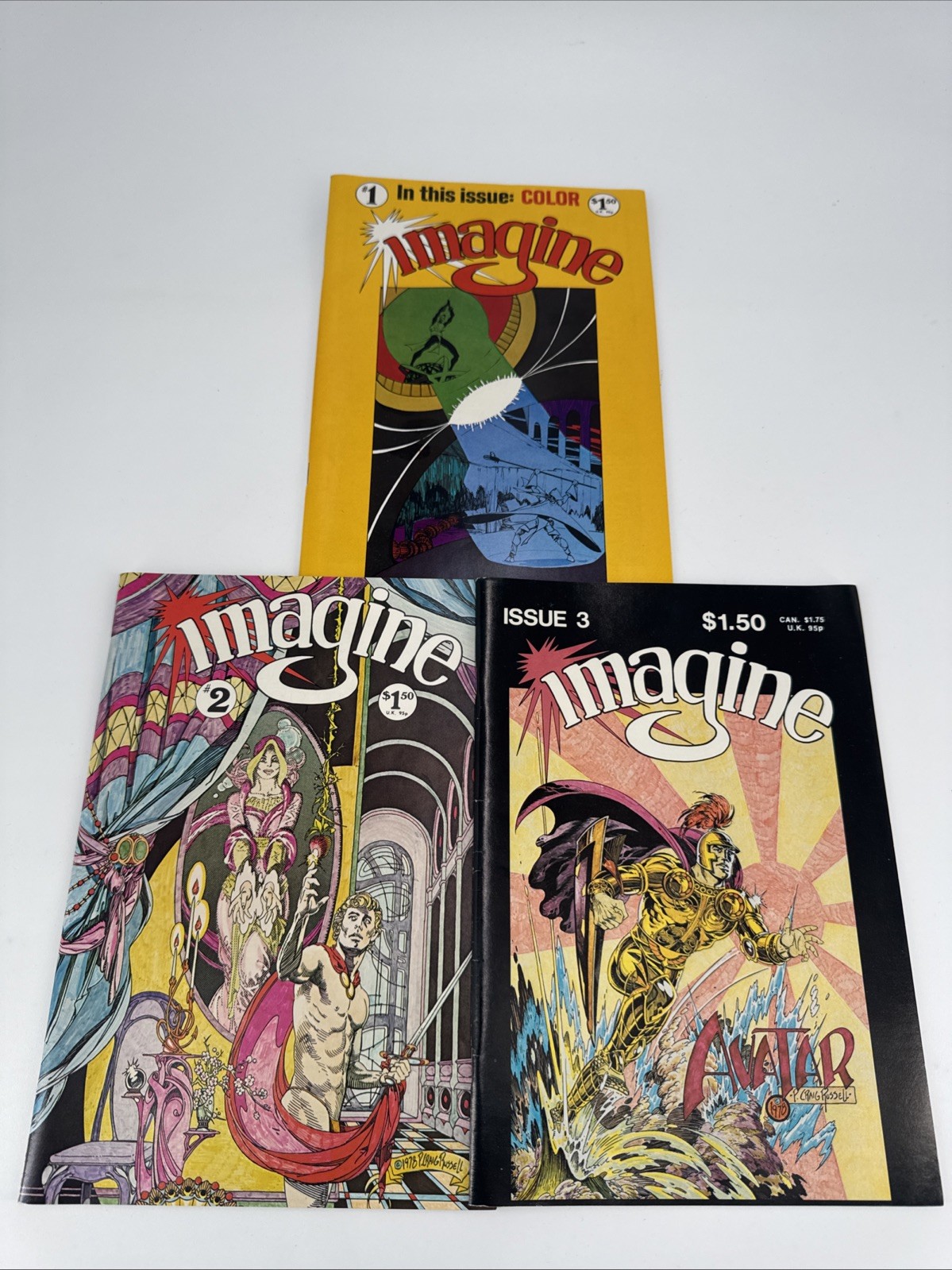 Imagine #1 2 3 StarReach Mike Friedrich T. Gilbert Lee Mars Dave Sim Ditko Imagine #1 2 3 StarReach Mike Friedrich T. Gilbert Lee Mars Dave Sim Ditko