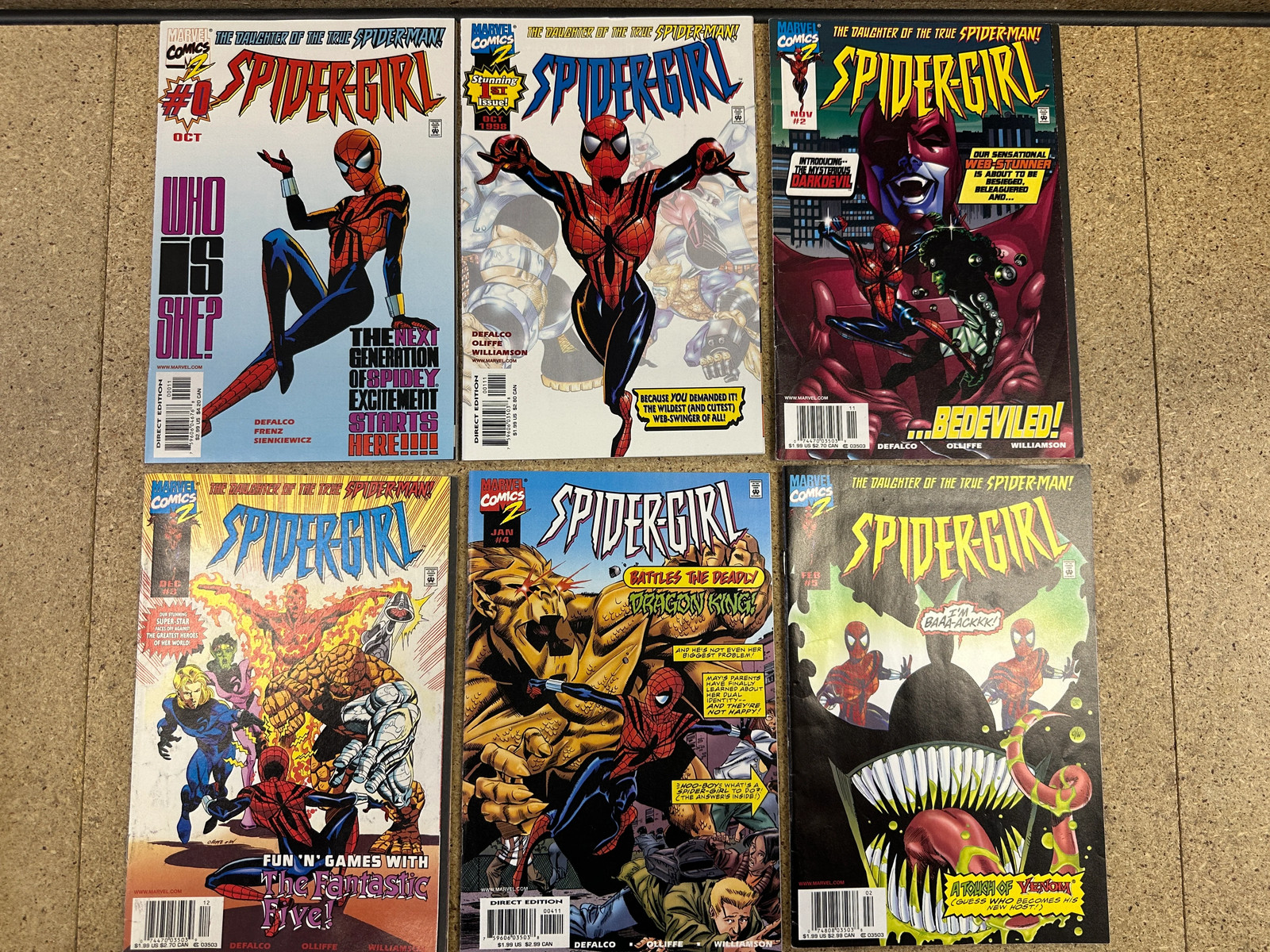 Spider-Girl #0, 1-100 + Annual Marvel, 1998-2006 Complete Spider-Girl #0, 1-100 + Annual Marvel, 1998-2006 Complete