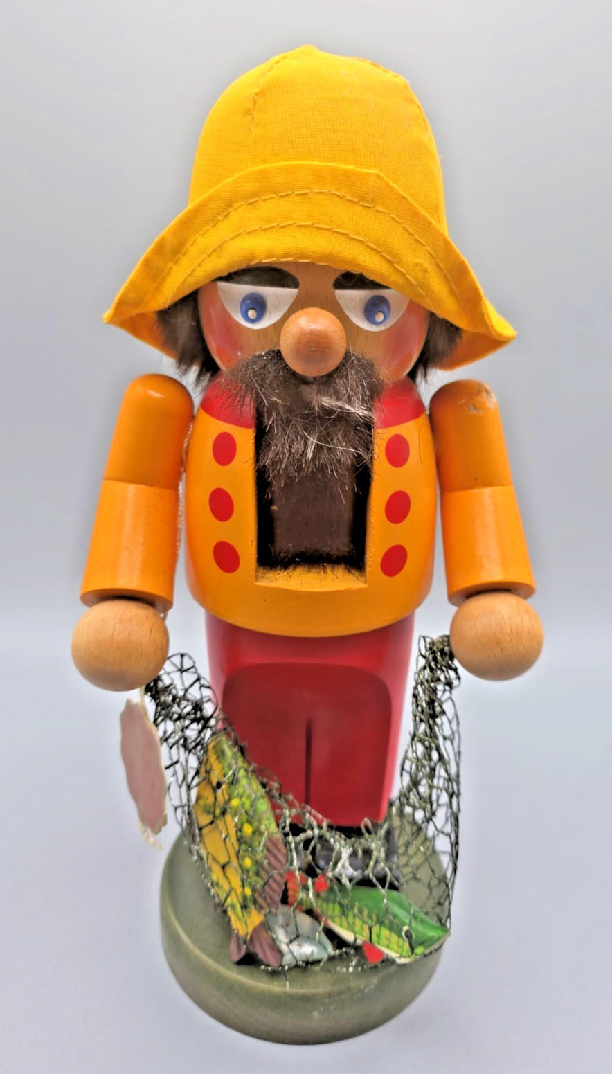 Steinbach German Nutcracker Chubby Ocean Fisher approx 10.5\