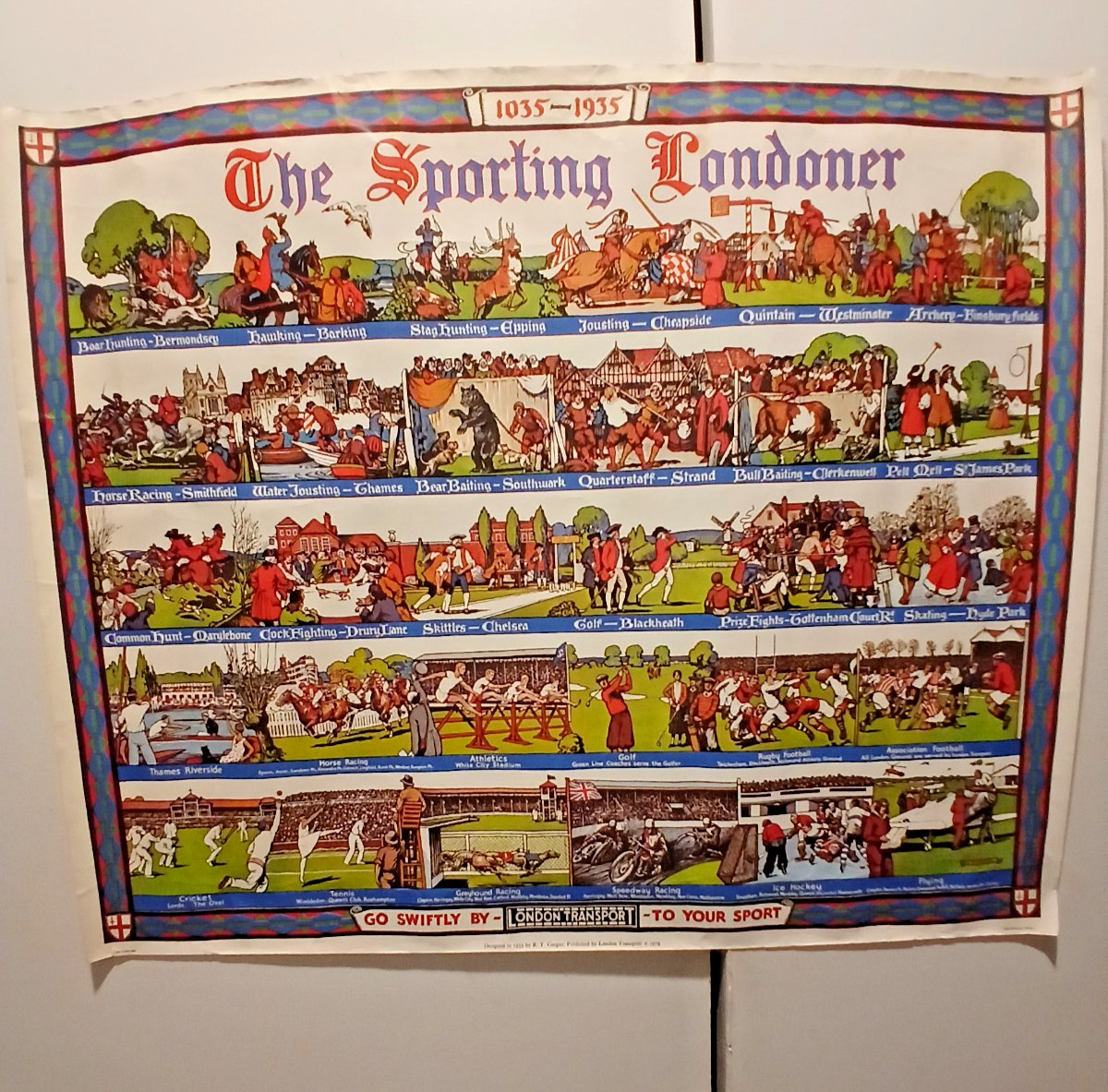 Set of 3 Vtg London Railway Posters Reprints Set of 3 Vtg London Railway Posters Reprints
