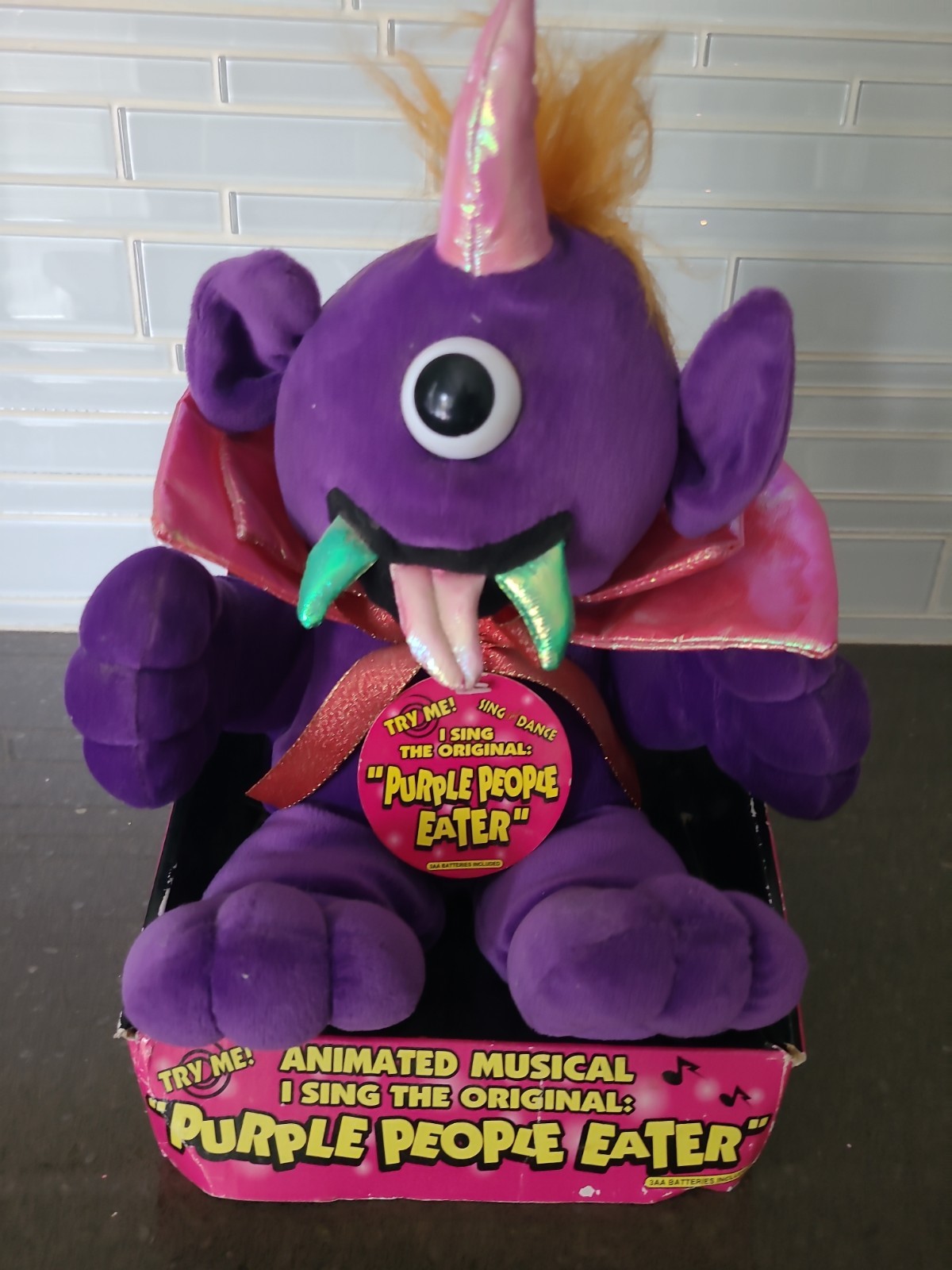 NOS VTG Purple People Eater Singing 12