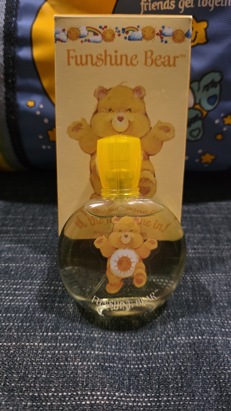 Vintage 2002 Care Bears Funshine Bear Fragrance Feelings Cologne 1.7oz Y2K Vintage 2002 Care Bears Funshine Bear Fragrance Feelings Cologne 1.7oz Y2K