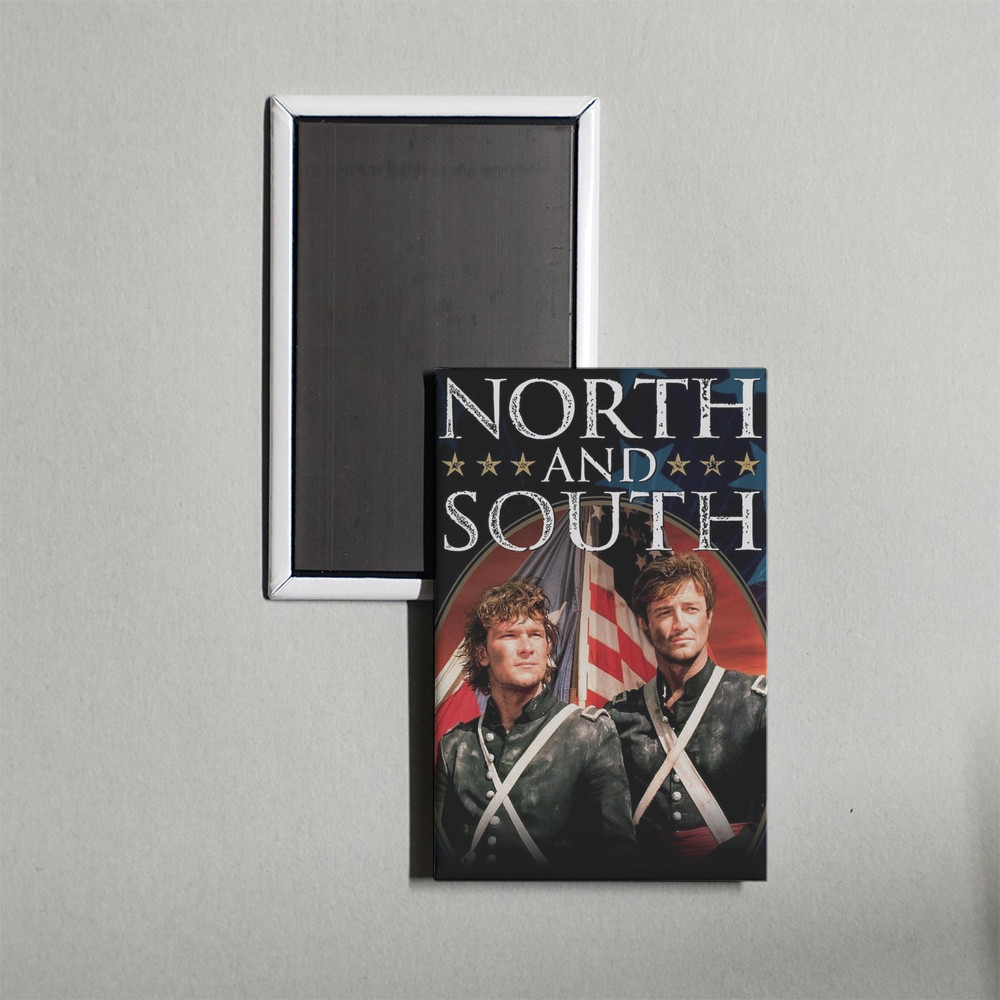 North and South Mini TV Show Poster Fridge Locker Magnet North and South Mini TV Show Poster Fridge Locker Magnet