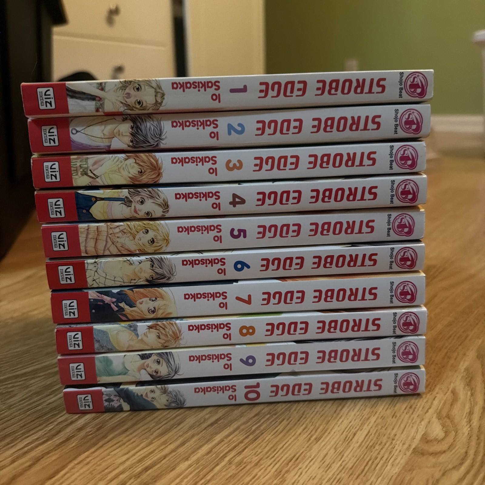 Strobe Edge Manga Volume 1-10 Complete Set Comic English Version Strobe Edge Manga Volume 1-10 Complete Set Comic English Version