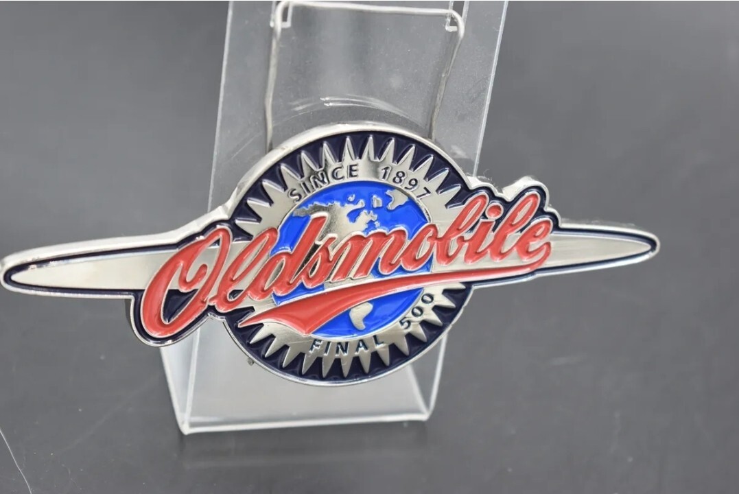 Nicely crafted, OLDSMOBILE TRIBUTE emblem magnet- 84 Nicely crafted, OLDSMOBILE TRIBUTE emblem magnet- 84