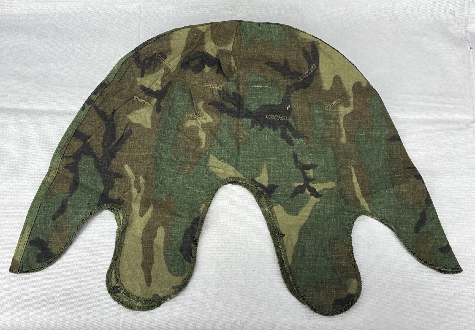 Vietnam Era Cold War 1970s US M1 Helmet ERDL Camo Cover ONLY Foliage Slits New