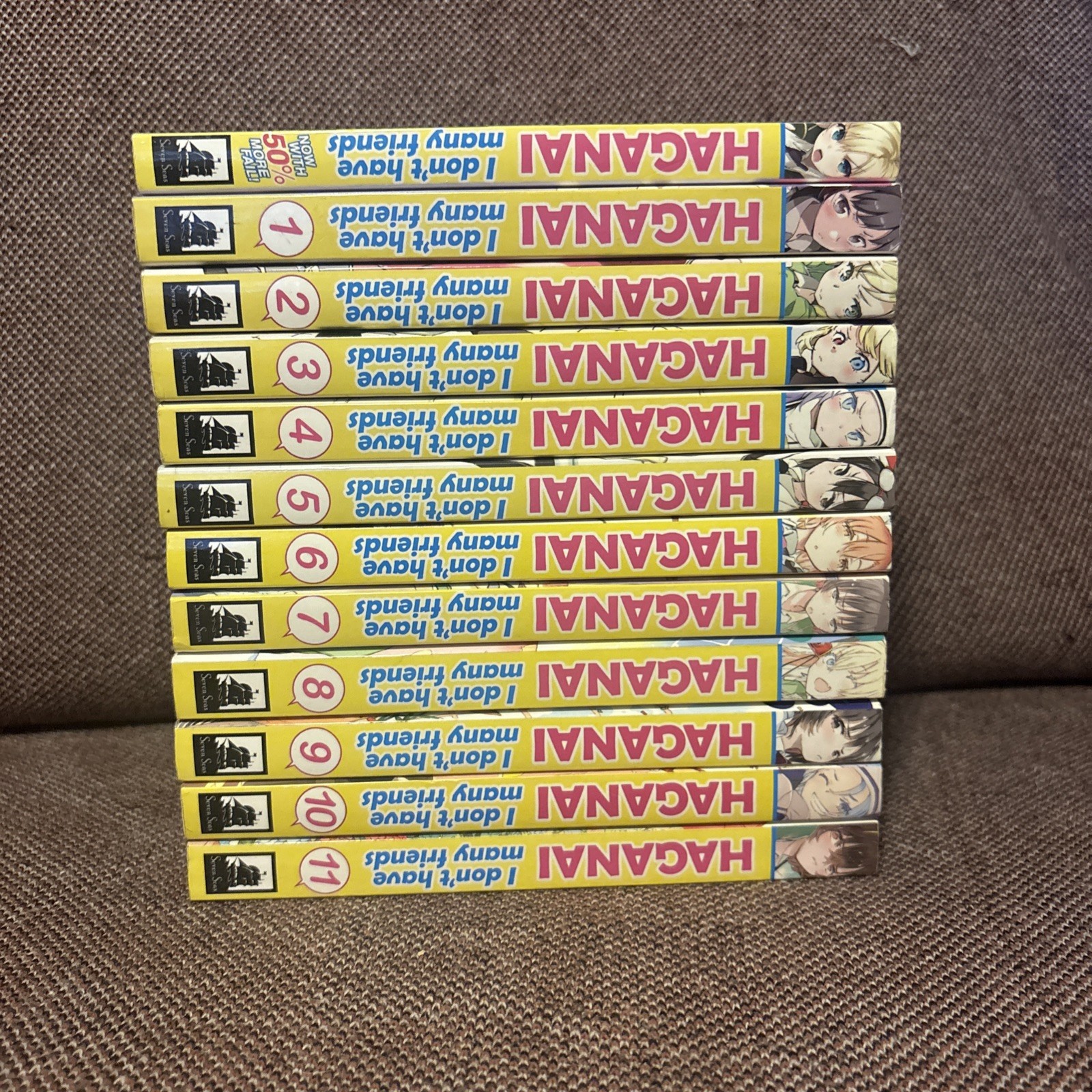 Haganai: I Don't Have Many Friends Manga OOP Vol 1-11 + 50% more