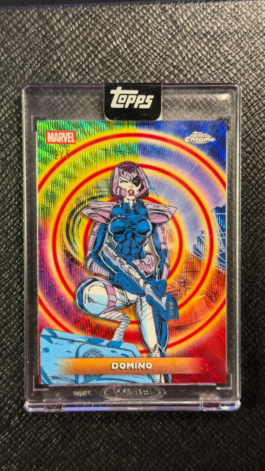 2026 Topps Mint Marvel SDCC Domino Cerebro Insert /5 #39 Encased 2026 Topps Mint Marvel SDCC Domino Cerebro Insert /5 #39 Encased