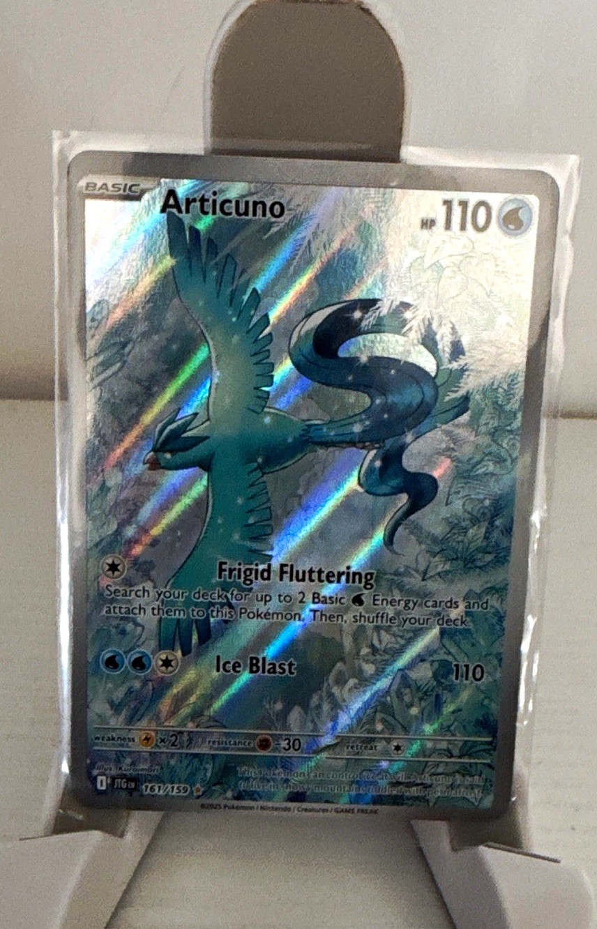 Pokémon TCG Articuno 161/159 Holo Illustration Rare English