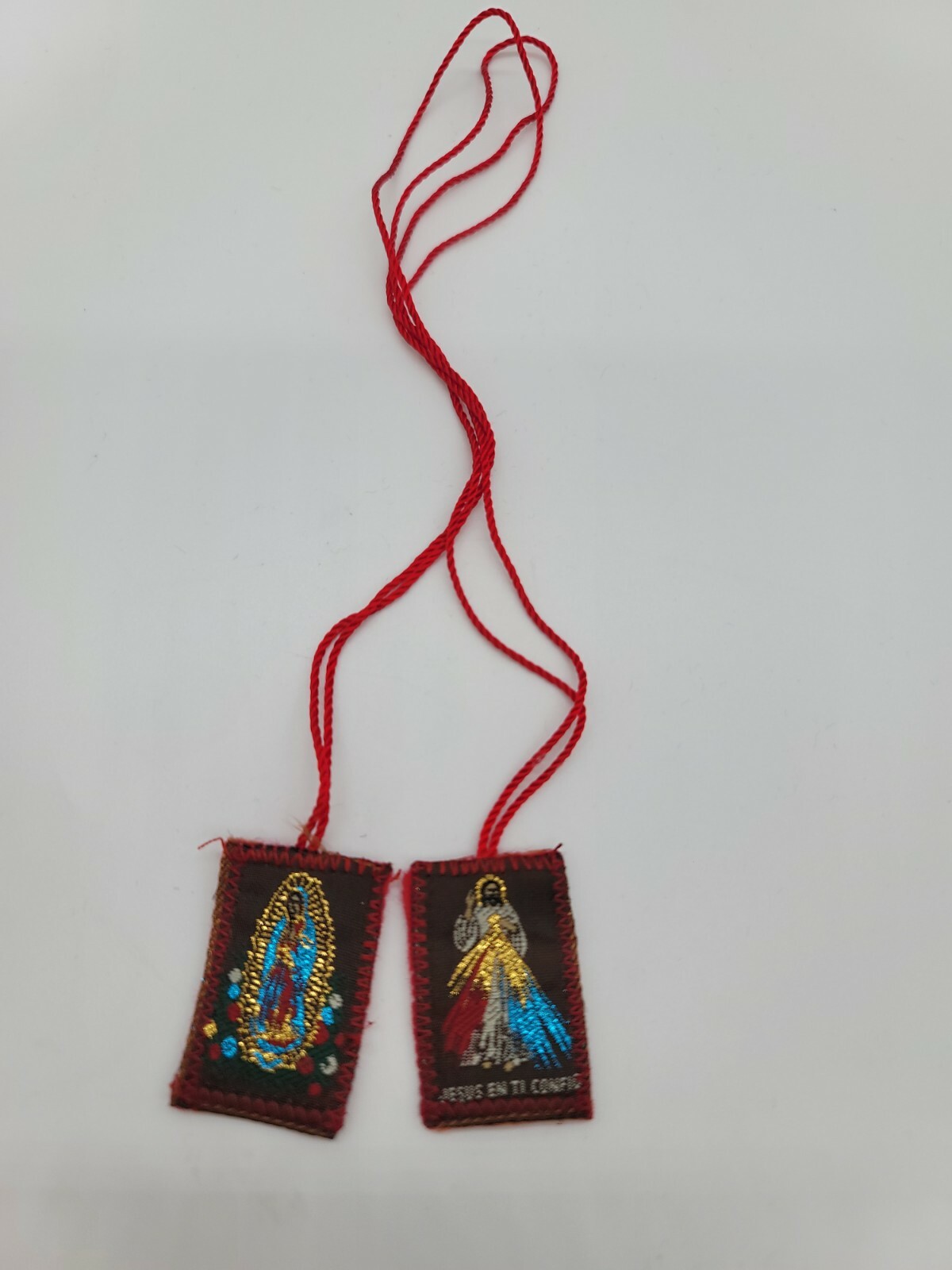 12 Scapular Escapulario Virgen De Guadalupe ,Misericordia Favors Recuerdos
