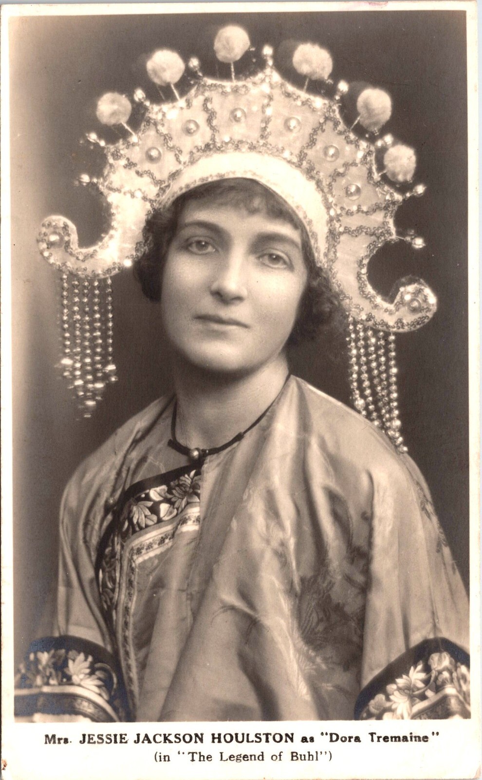 MRS JESSIE JACKSON HOULSTON : STAGE ACTRESS : IN MRS JESSIE JACKSON HOULSTON : STAGE ACTRESS : IN