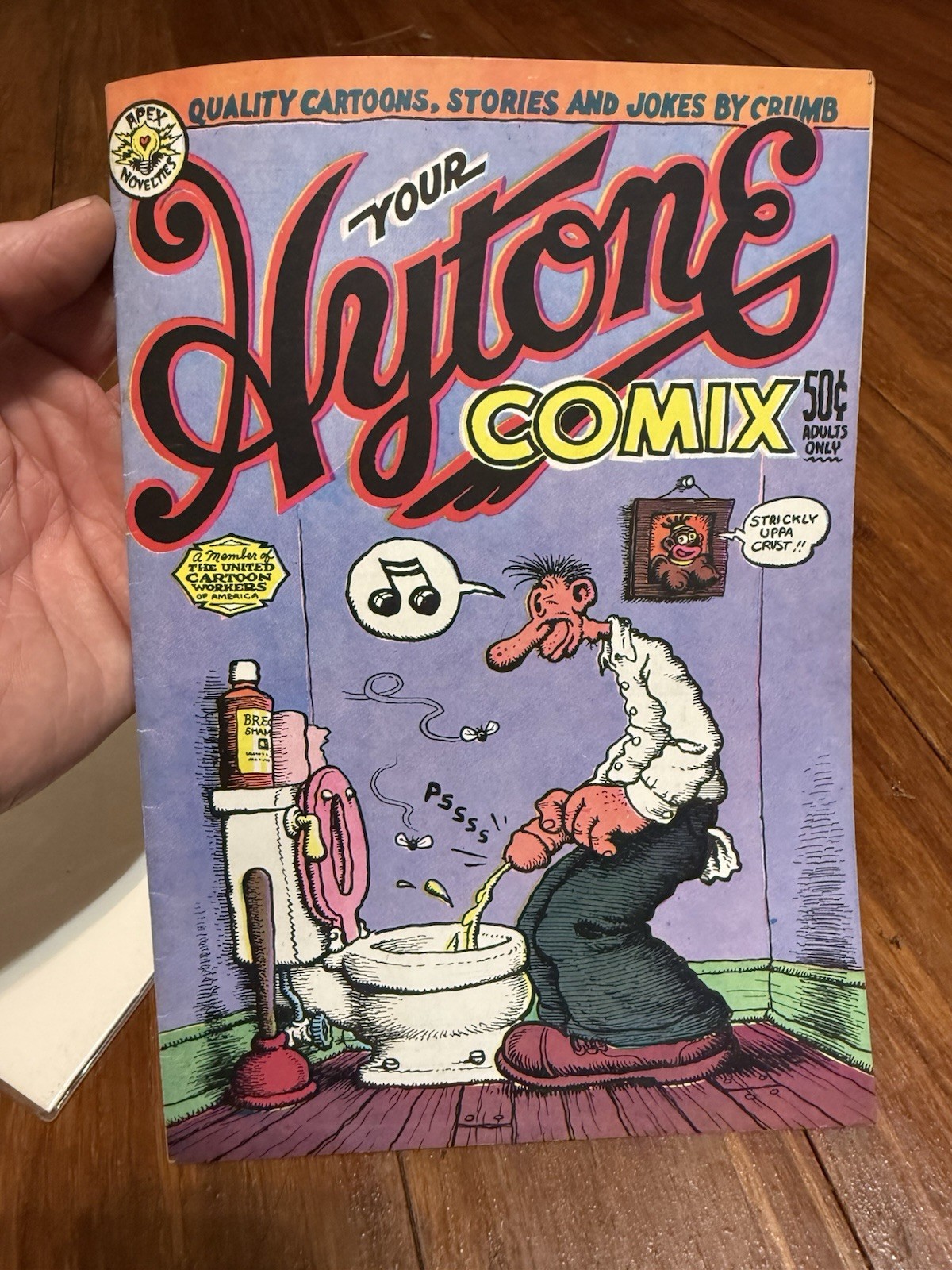 Your HYTONE Comix (1971, R. Crumb) -Underground Comic Book