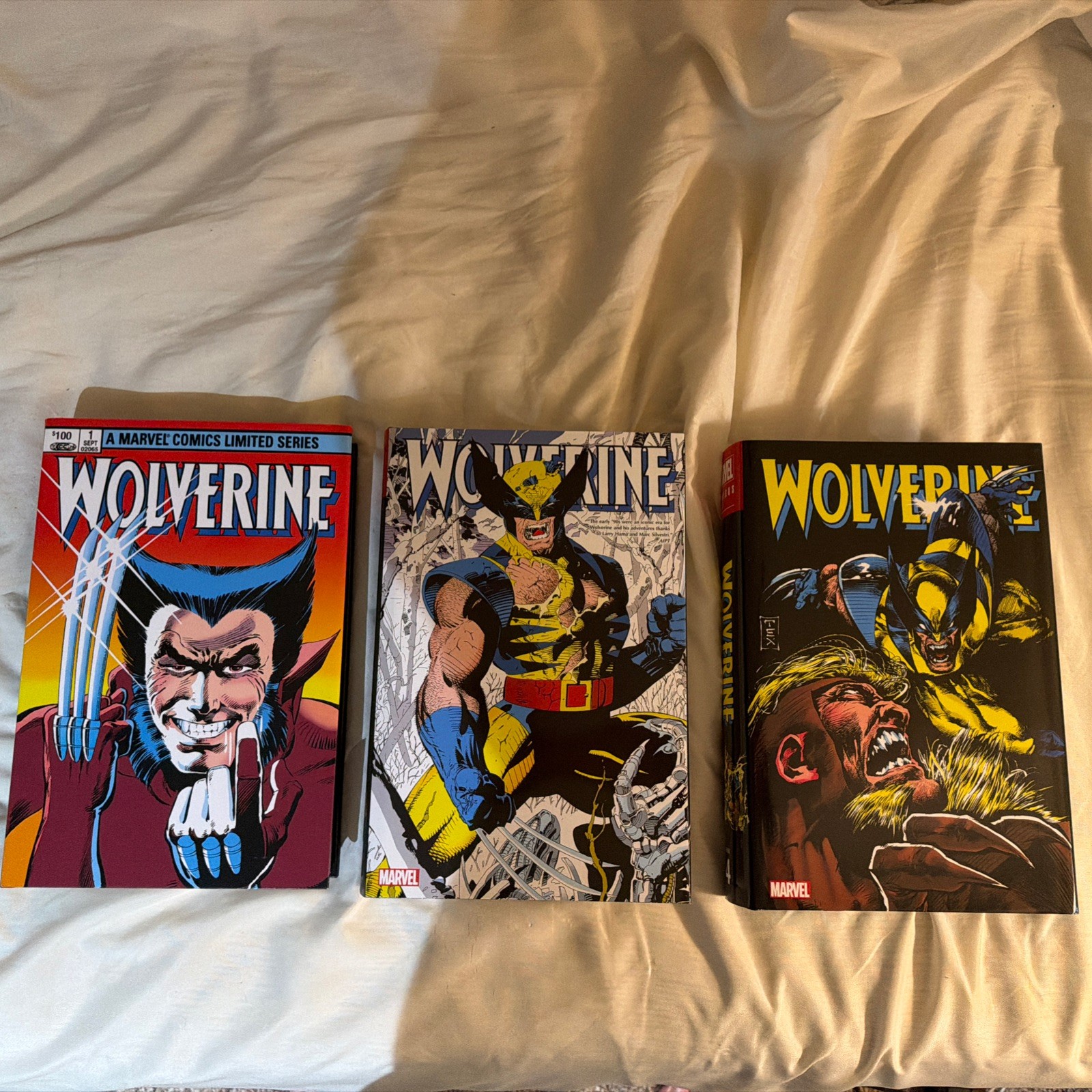 Wolverine Omnibus Vol 1, 3, 4 Jim Lee DM Variant OOP X-Men Uncanny