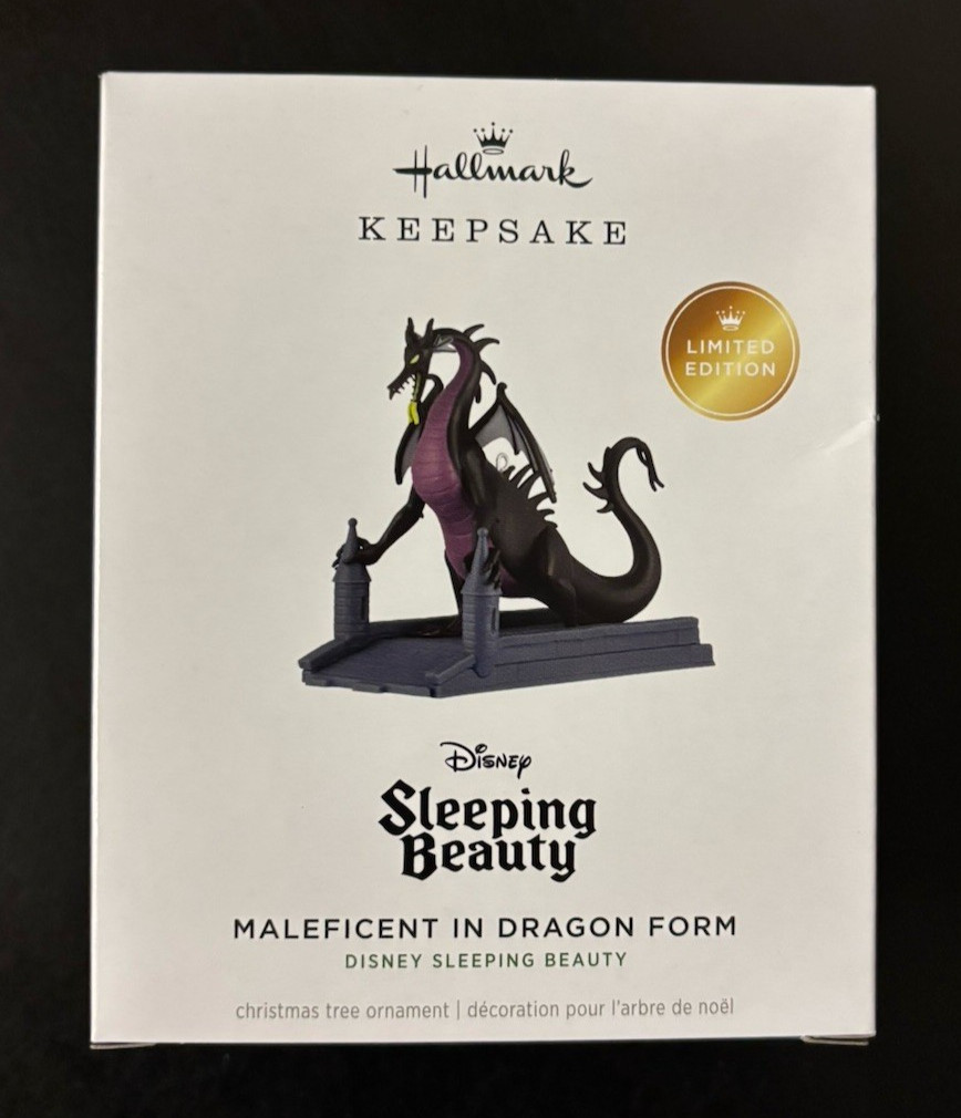 Hallmark 2026 Disney Sleeping Beauty MALEFICENT IN DRAGON FORM LIMITED EDITION Hallmark 2026 Disney Sleeping Beauty MALEFICENT IN DRAGON FORM LIMITED EDITION