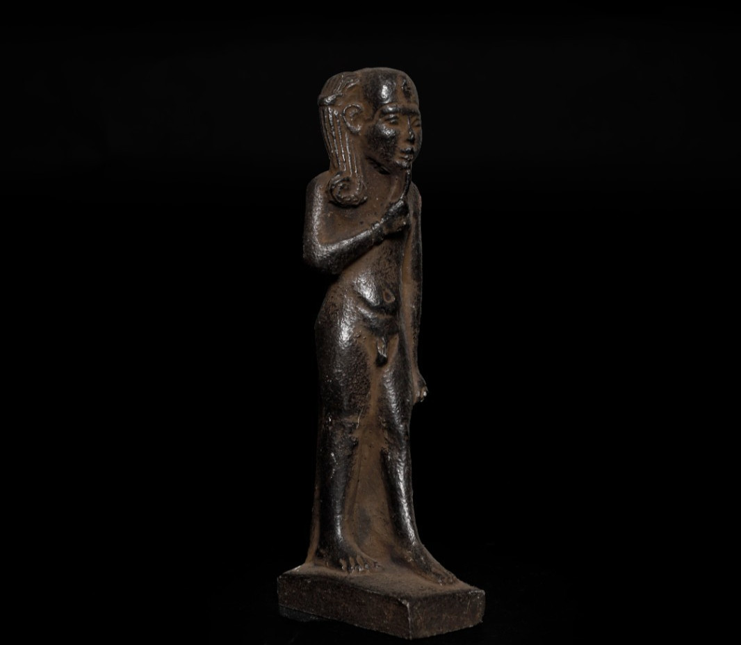 Authentic Ancient Egyptian Antique Rare God Khonsu Statue Figurine BC