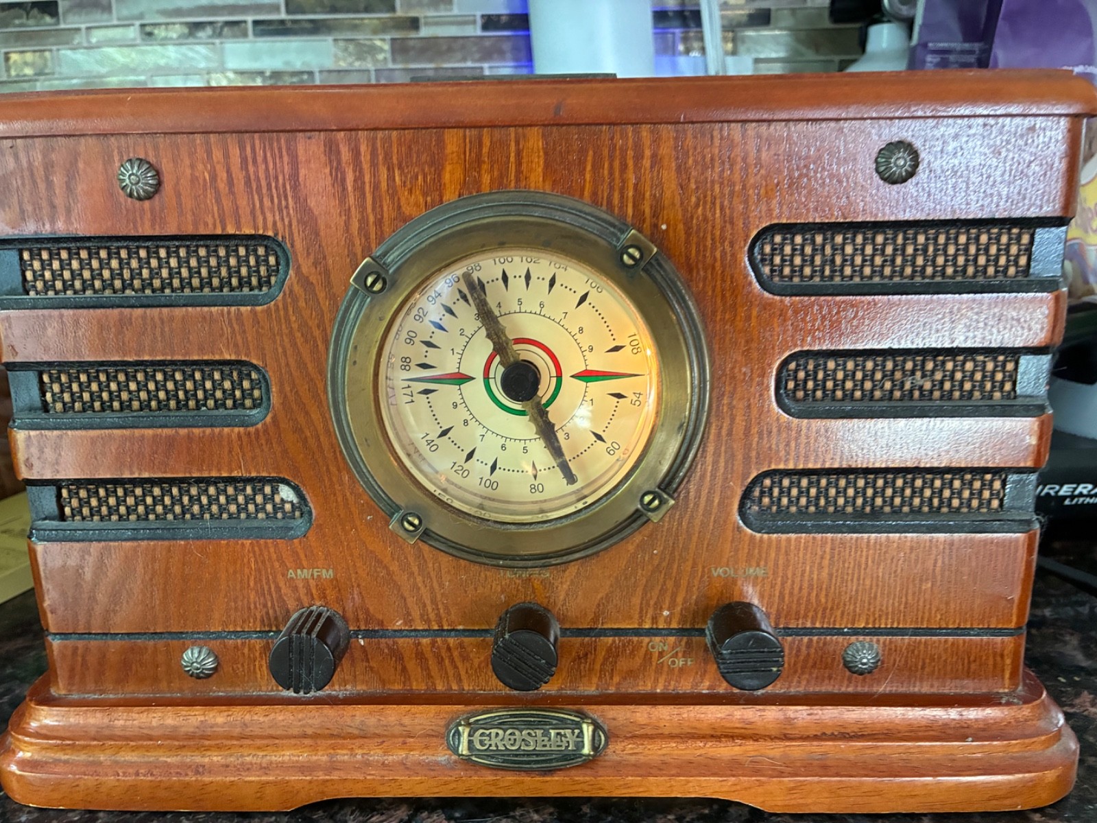 Crosley 2001 Limited Collector's Edition Radio Cassette Player CR19, wood,9x7x8” Crosley 2001 Limited Collector's Edition Radio Cassette Player CR19, wood,9x7x8”